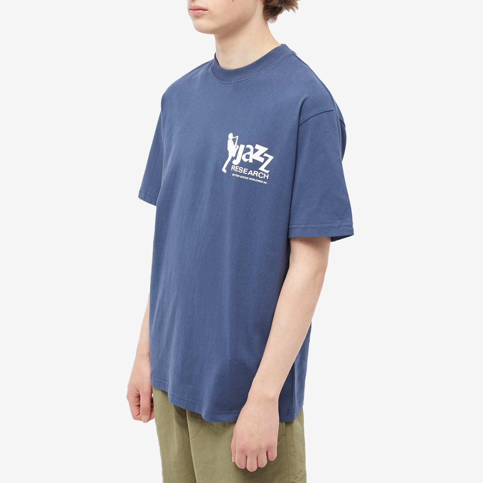 Butter Goods Jazz Research TShirt Denim END.