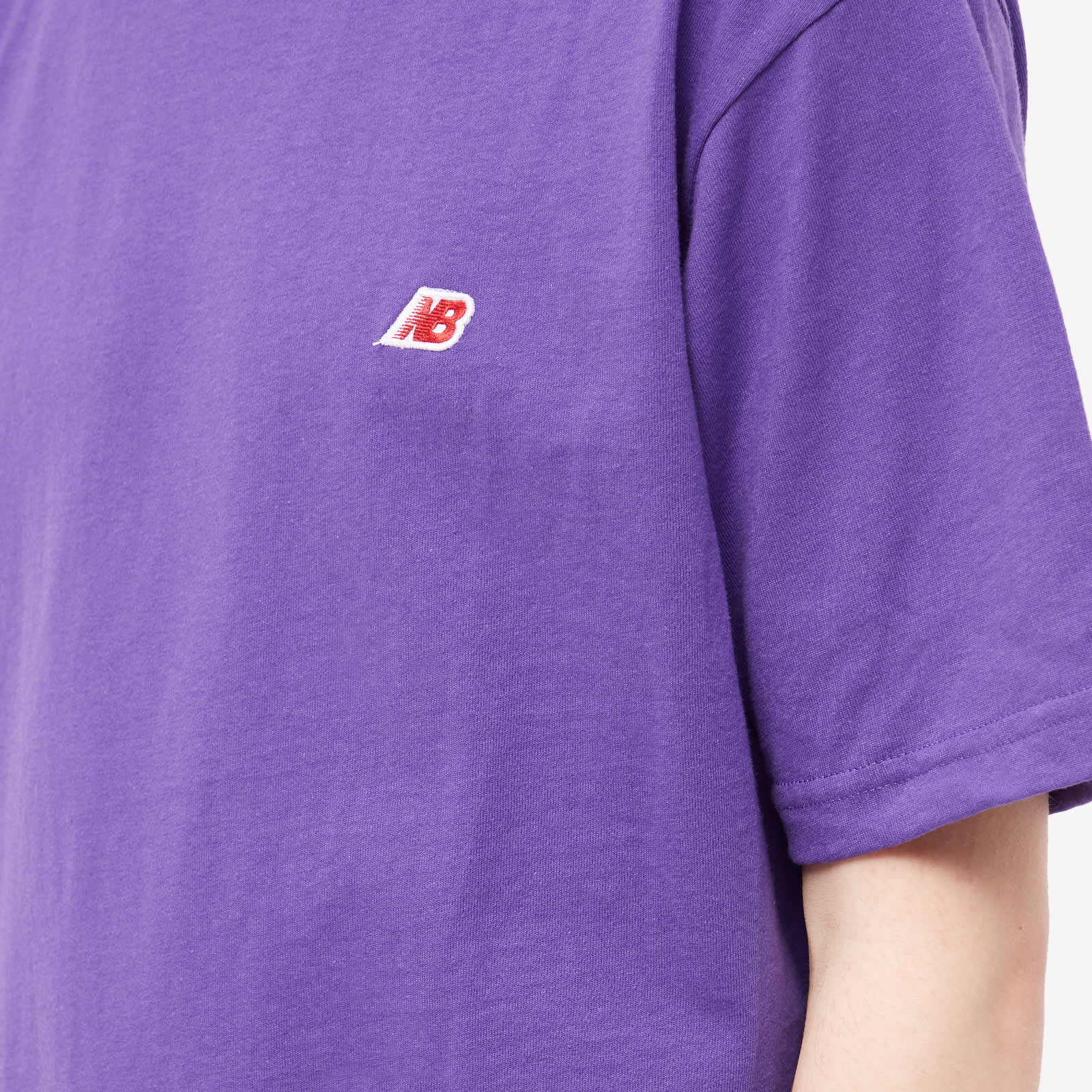 New Balance Made In USA Core T Shirt Prism Purple END US 