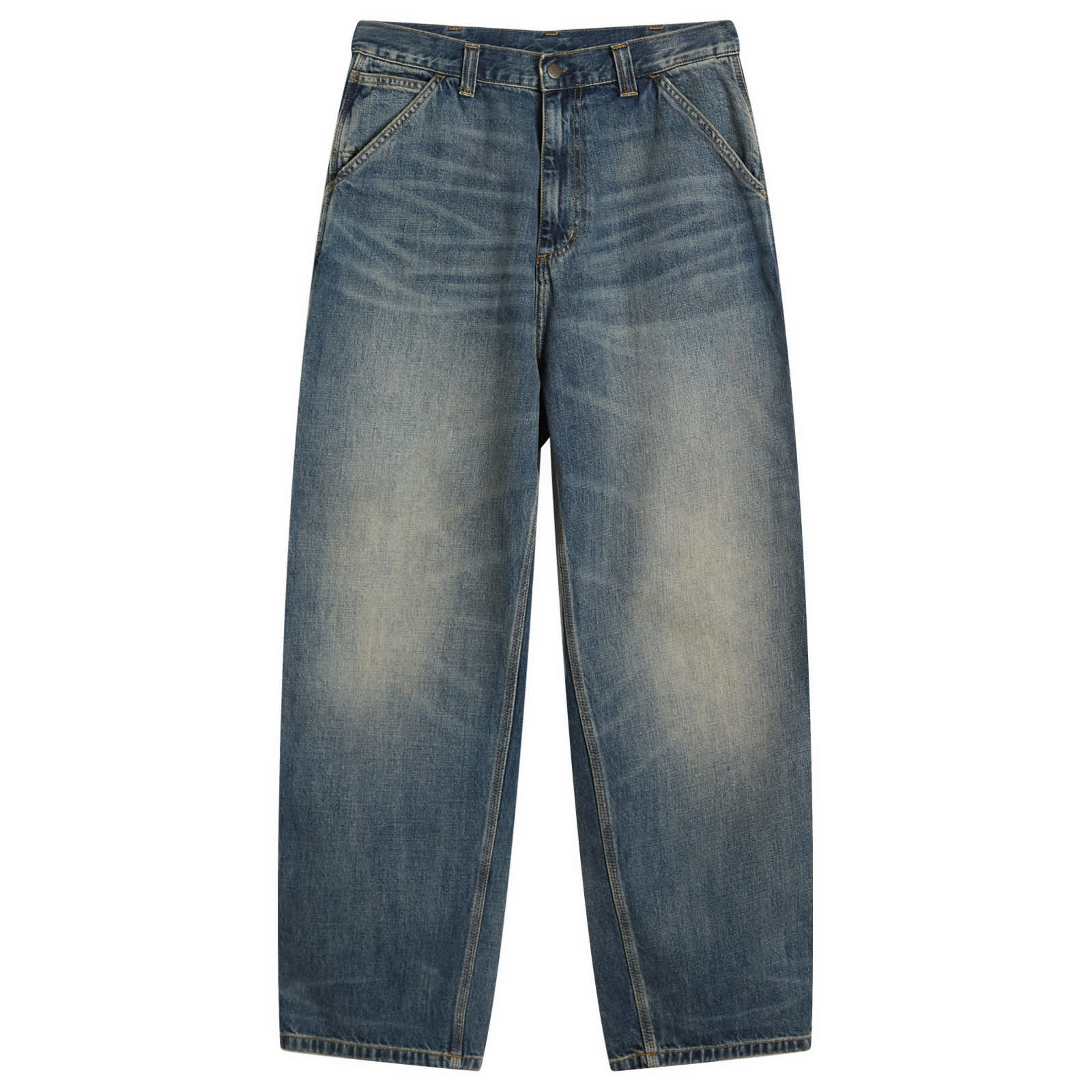 Carhartt WIP Denim OG Single Knee Pants - Blue Worn Used Wash