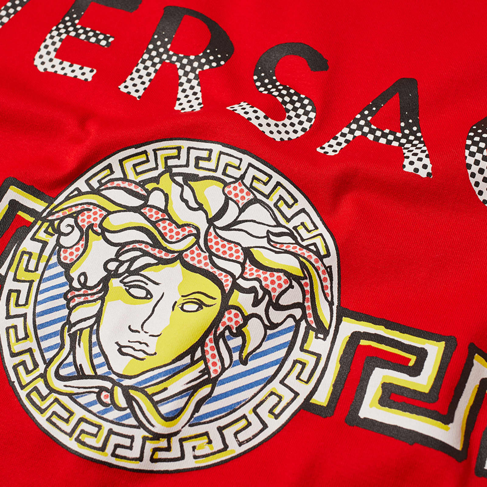 Versace Medusa Logo Print Tee Red END. (US)