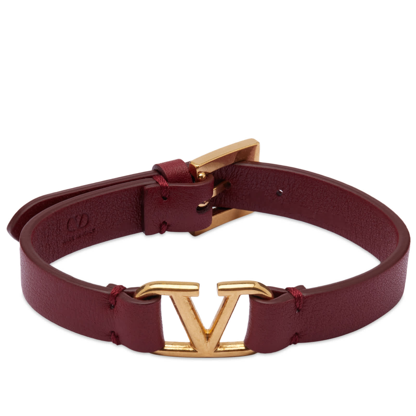 Valentino V Logo Bracelet Ruby END.