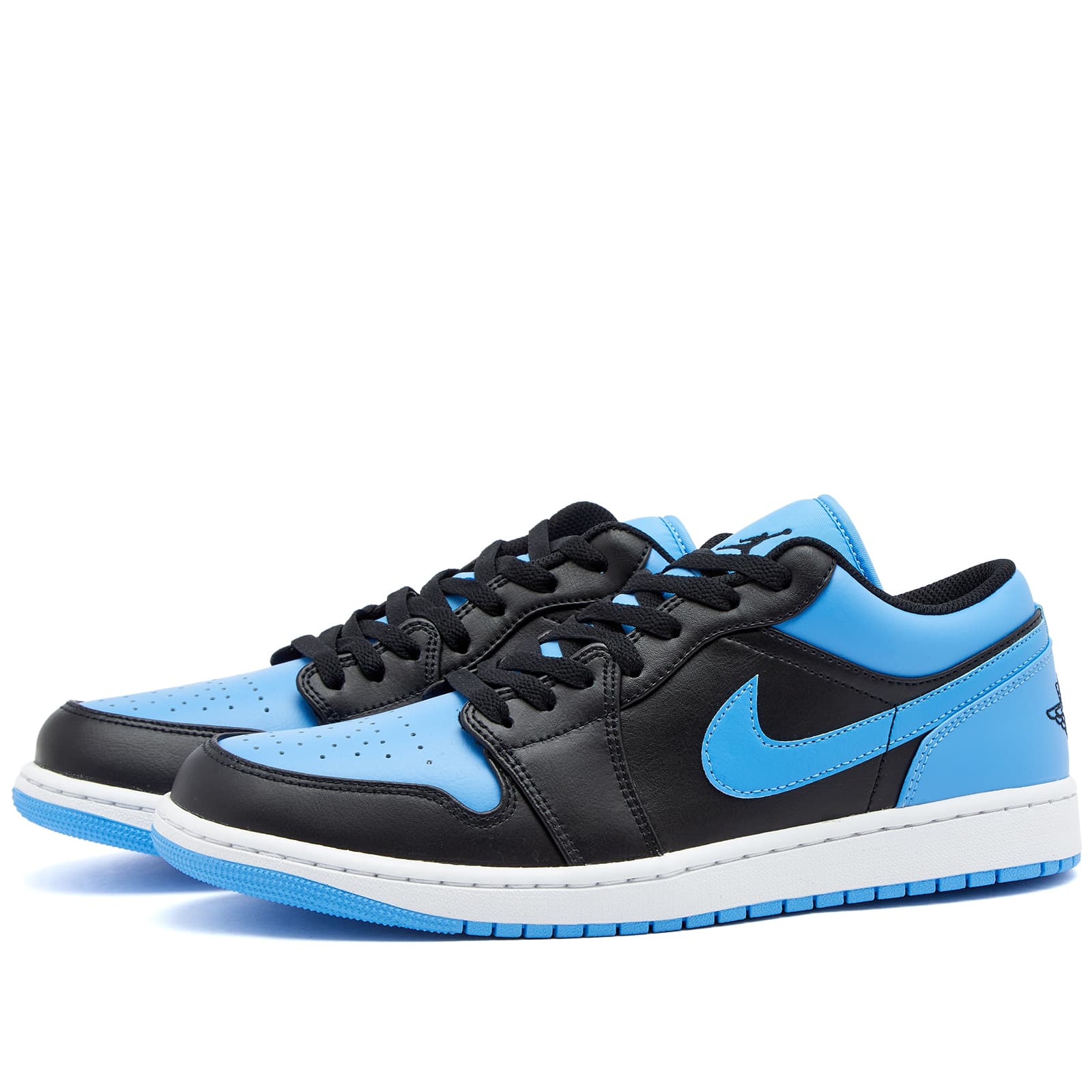jordan 1 low black and blue