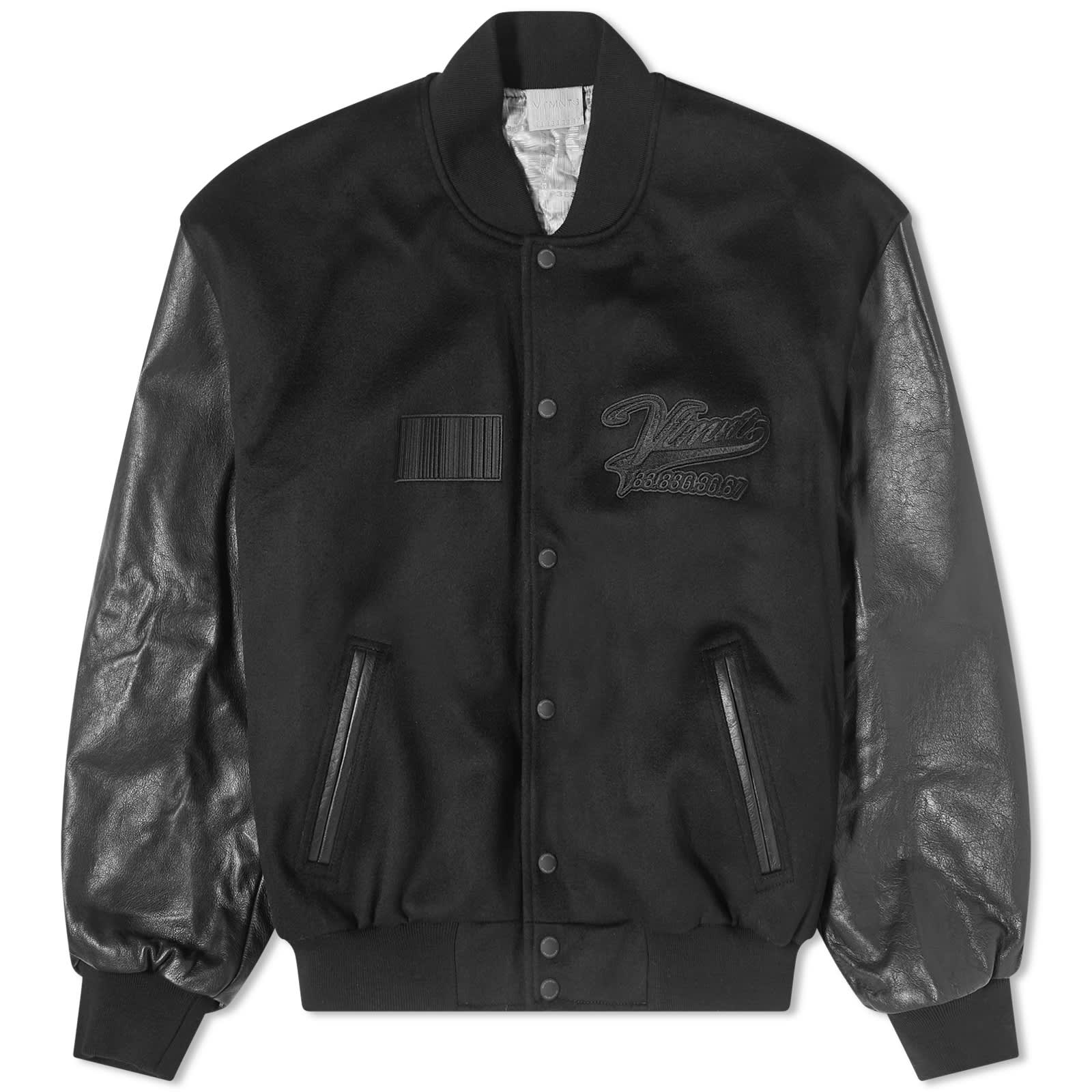 VTMNTS College Varsity Jacket Black END.
