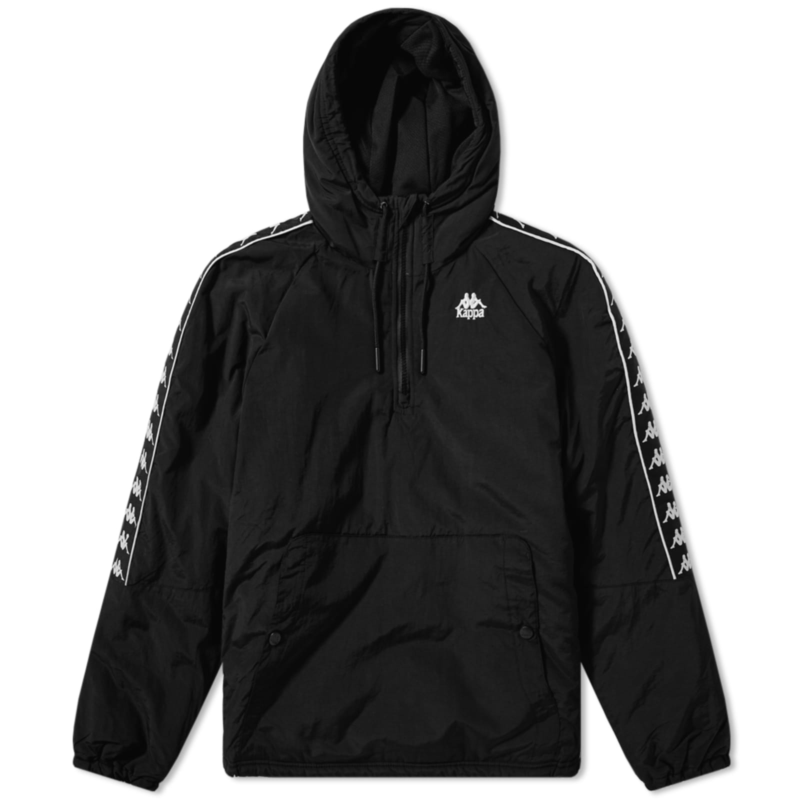 Kappa Authentic Amaul Anorak Black & White END.