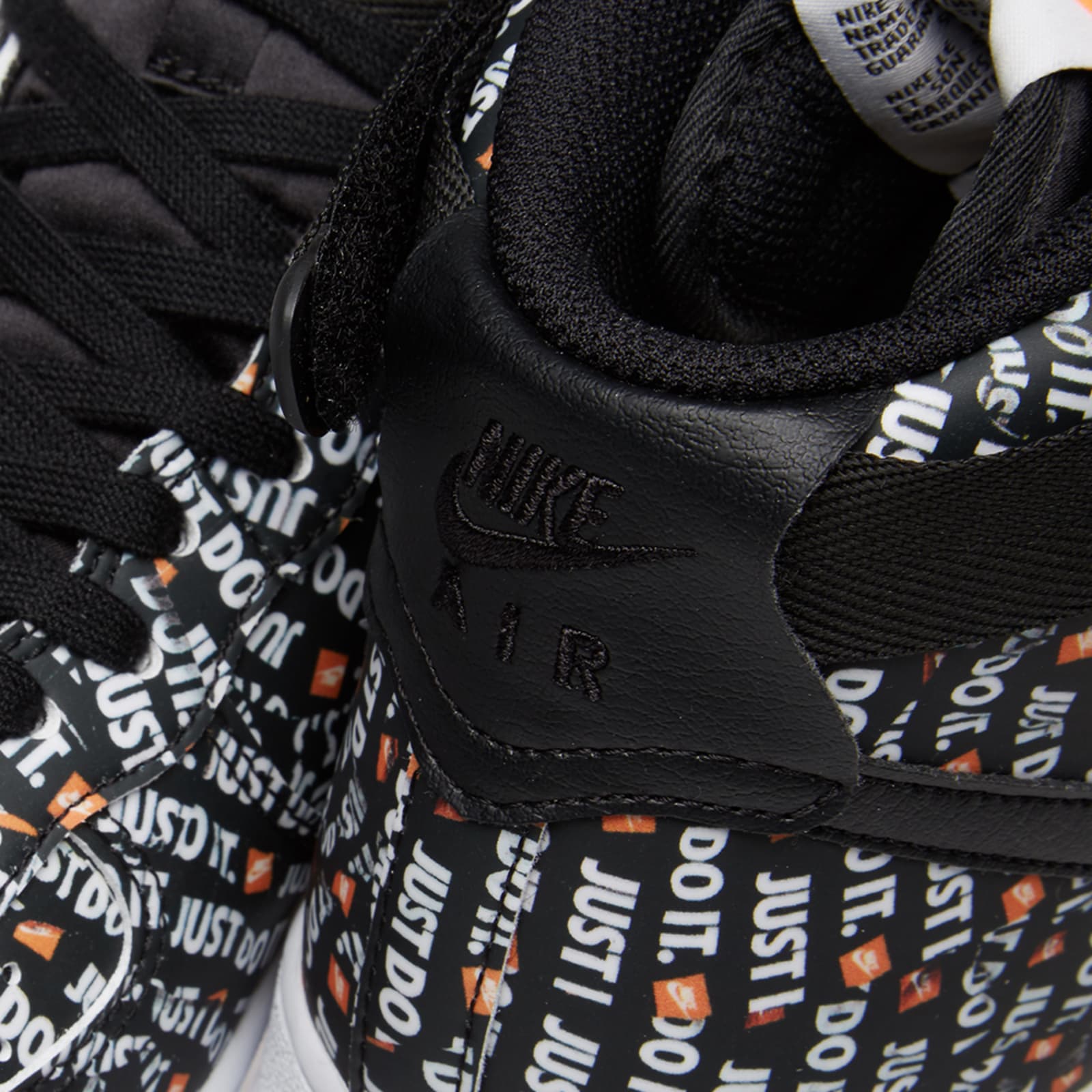 air force 1 07 laser orange black white lx f