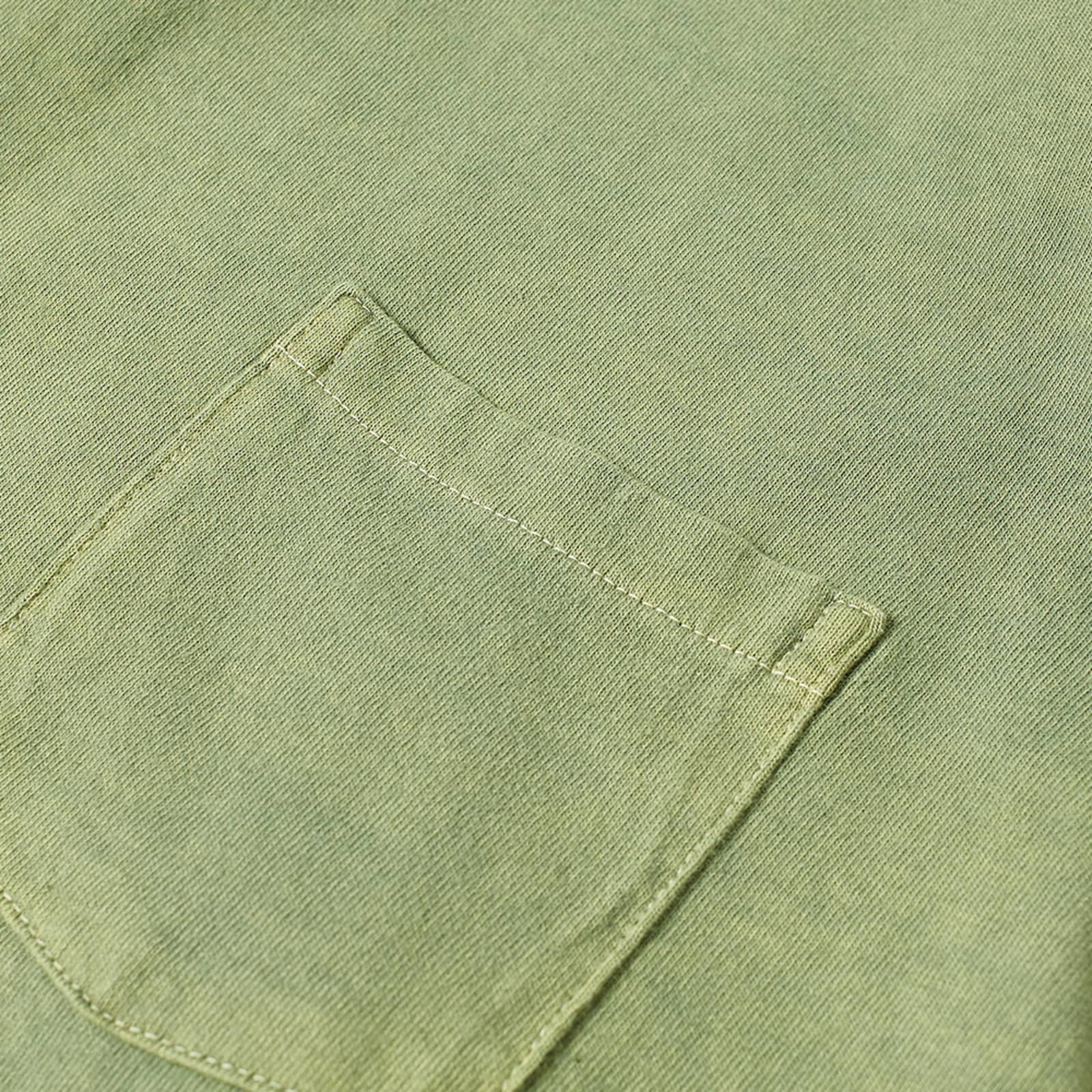 Velva Sheen Long Sleeve Heavyweight Pocket TShirt Pine END.