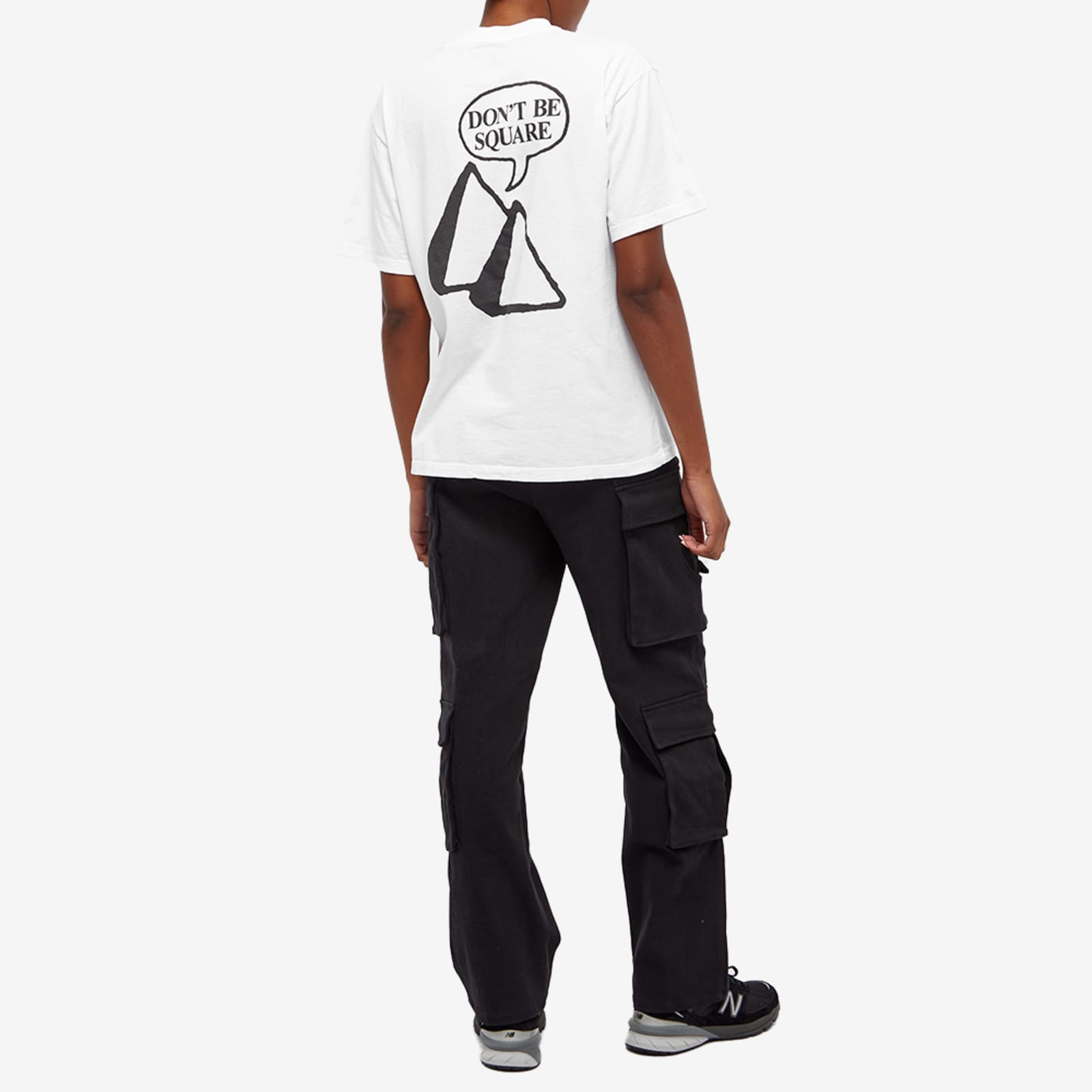 Aries Don t Be A Inside Out T Shirt White END aries-don-t-be-a-inside-out-t-shirt-white-end