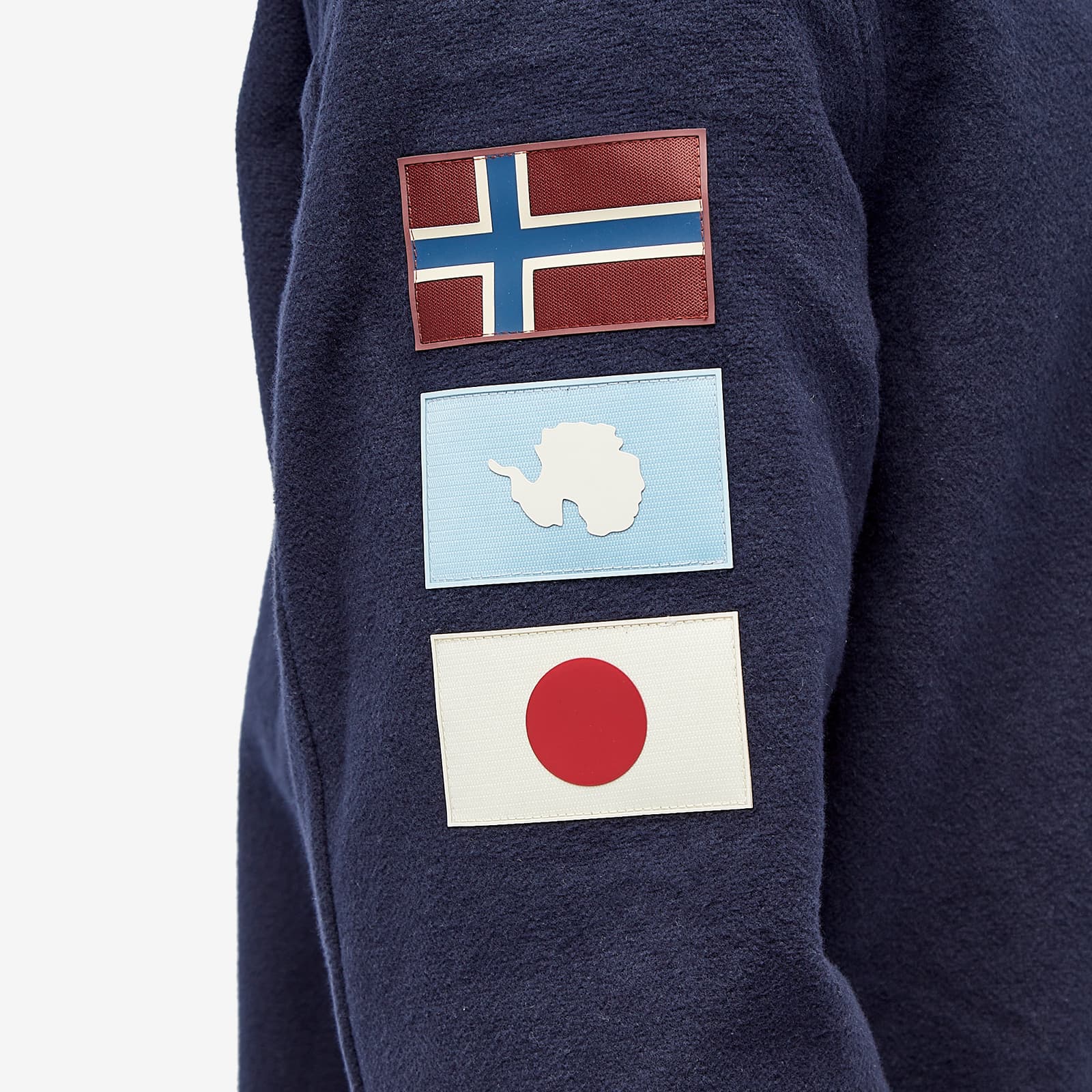 Napapijri Clinch Patch Logo Overshirt - Blue Marine