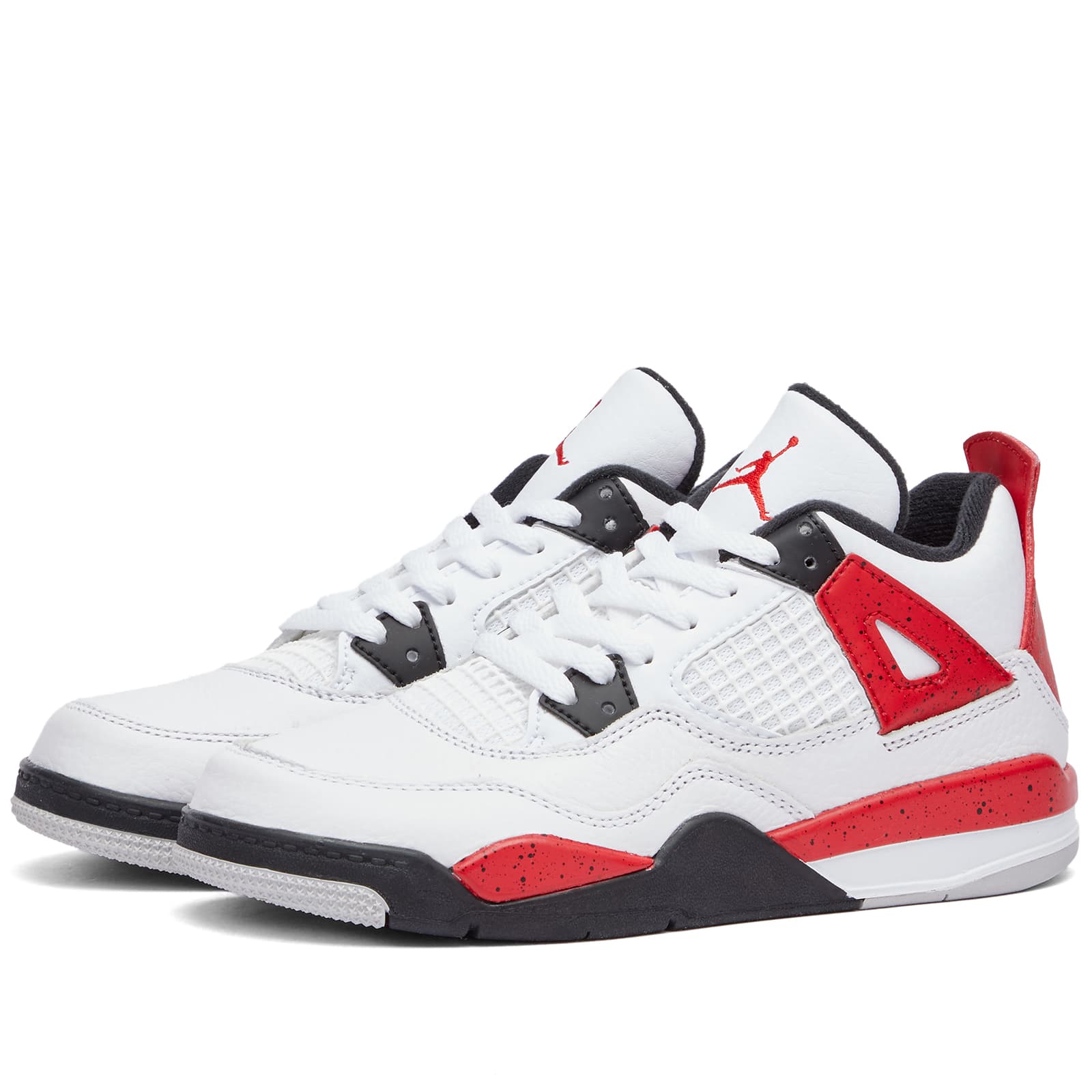 jordan 4 red white black