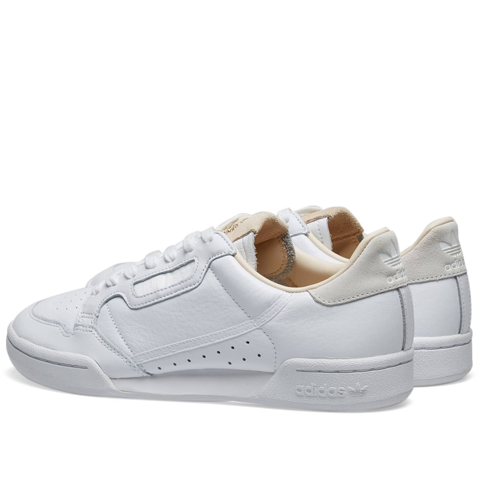 adidas continental 80s white
