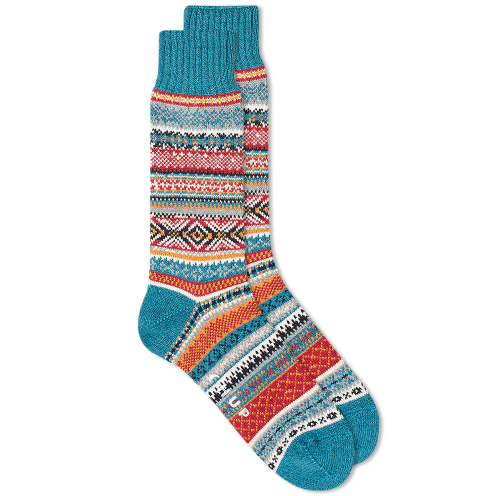 Chup Aistear Sock Teal END KR 
