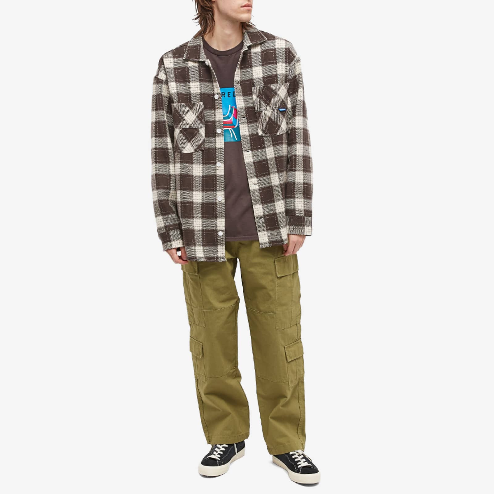 Tired Skateboards Seats TShirt Brown END. (US)