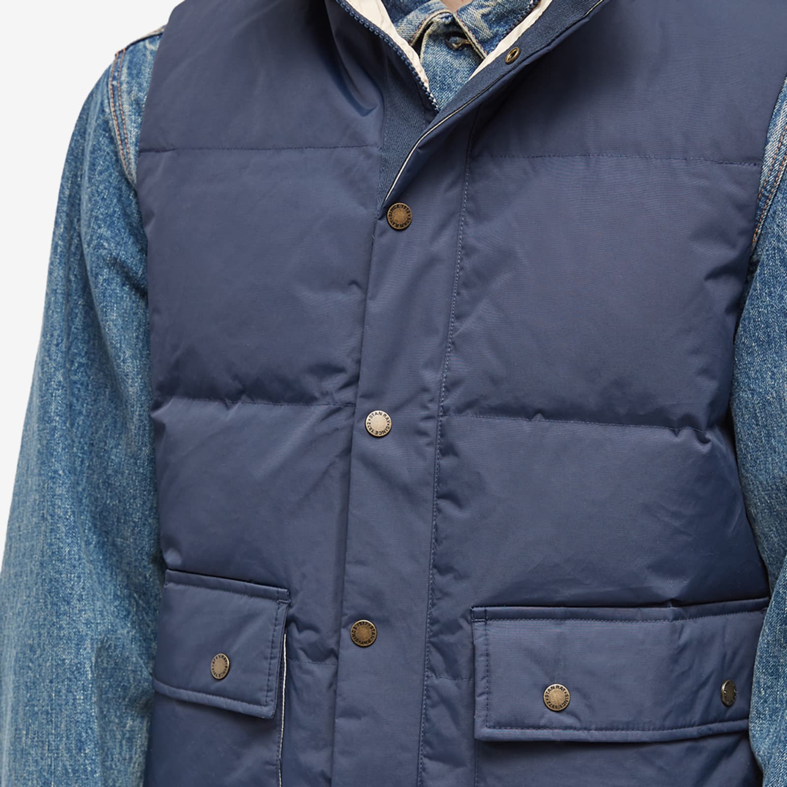 Stan Ray Down Vest Navy END.