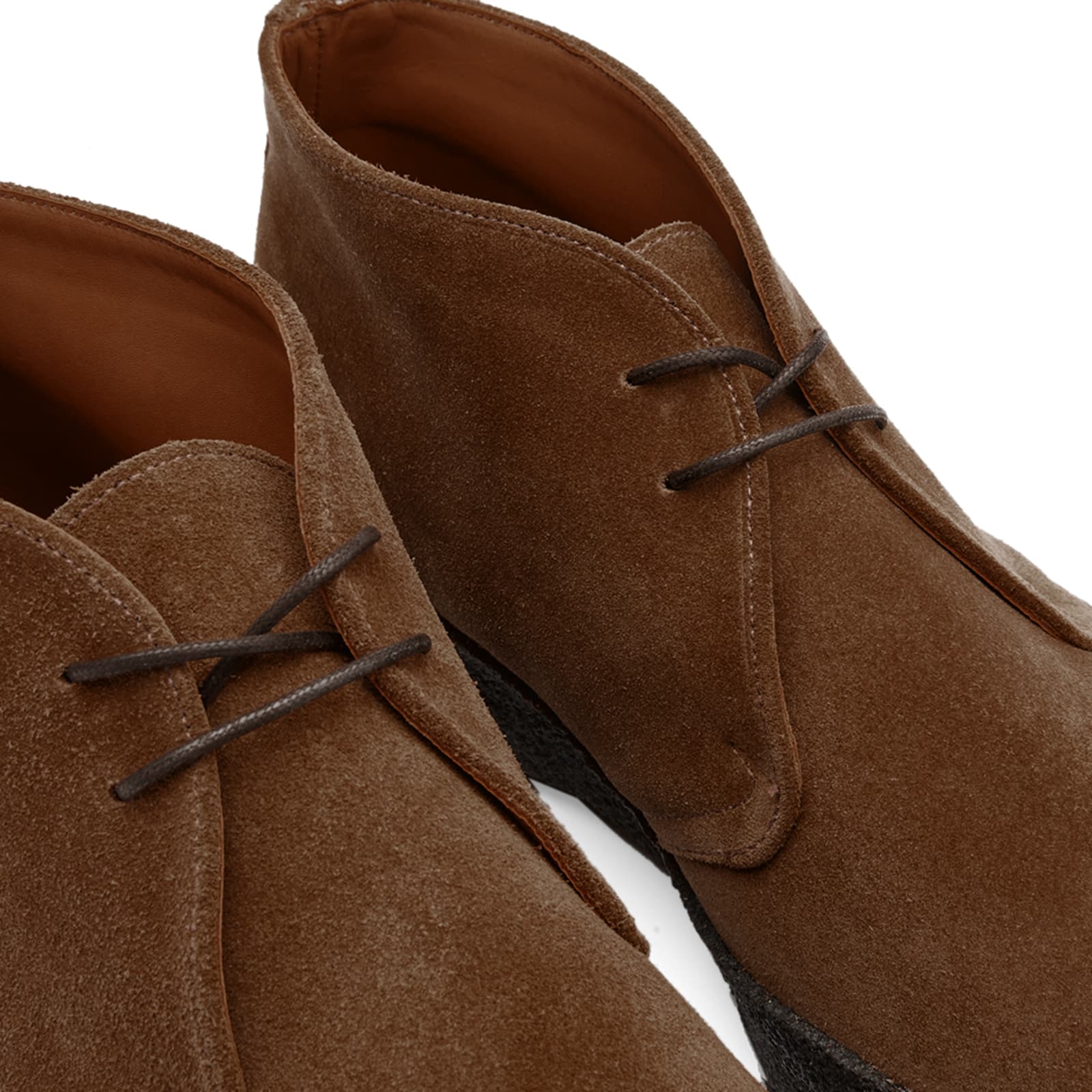 Sanders Hi Top Chukka Chocolate Suede END. (Global)