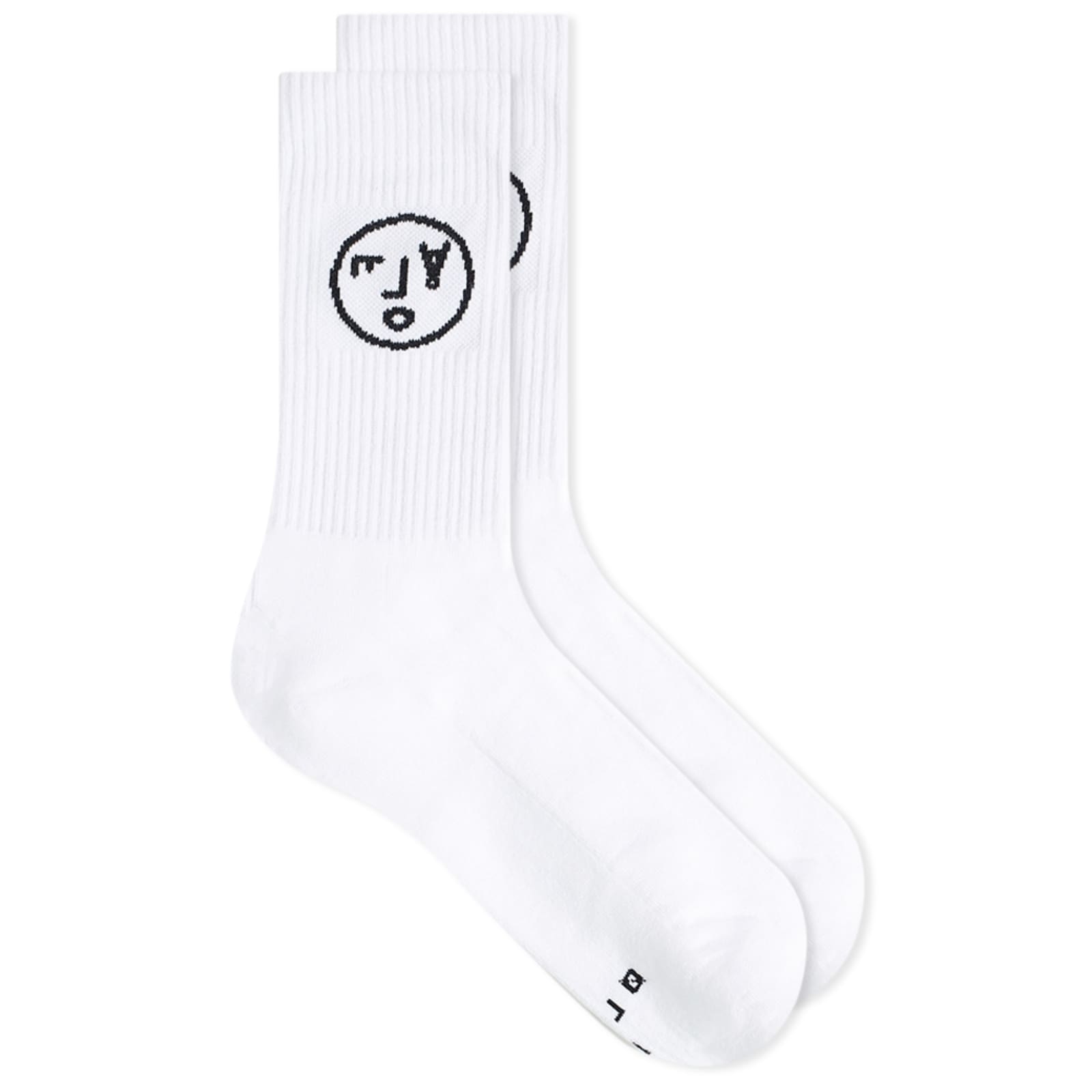 Olaf Hussein Face Sock - White