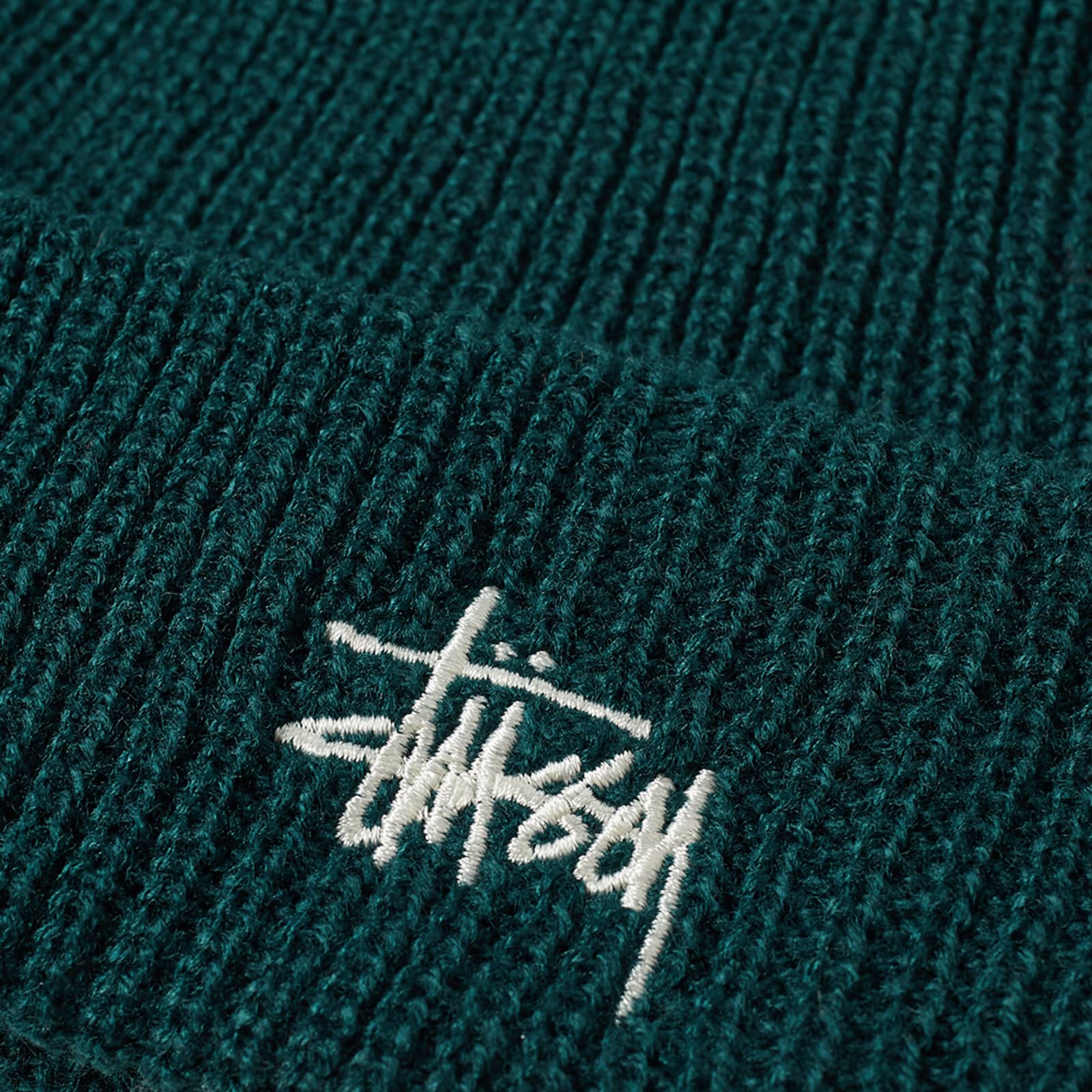 Stussy HO18 Basic Cuff Beanie Green END. (US)