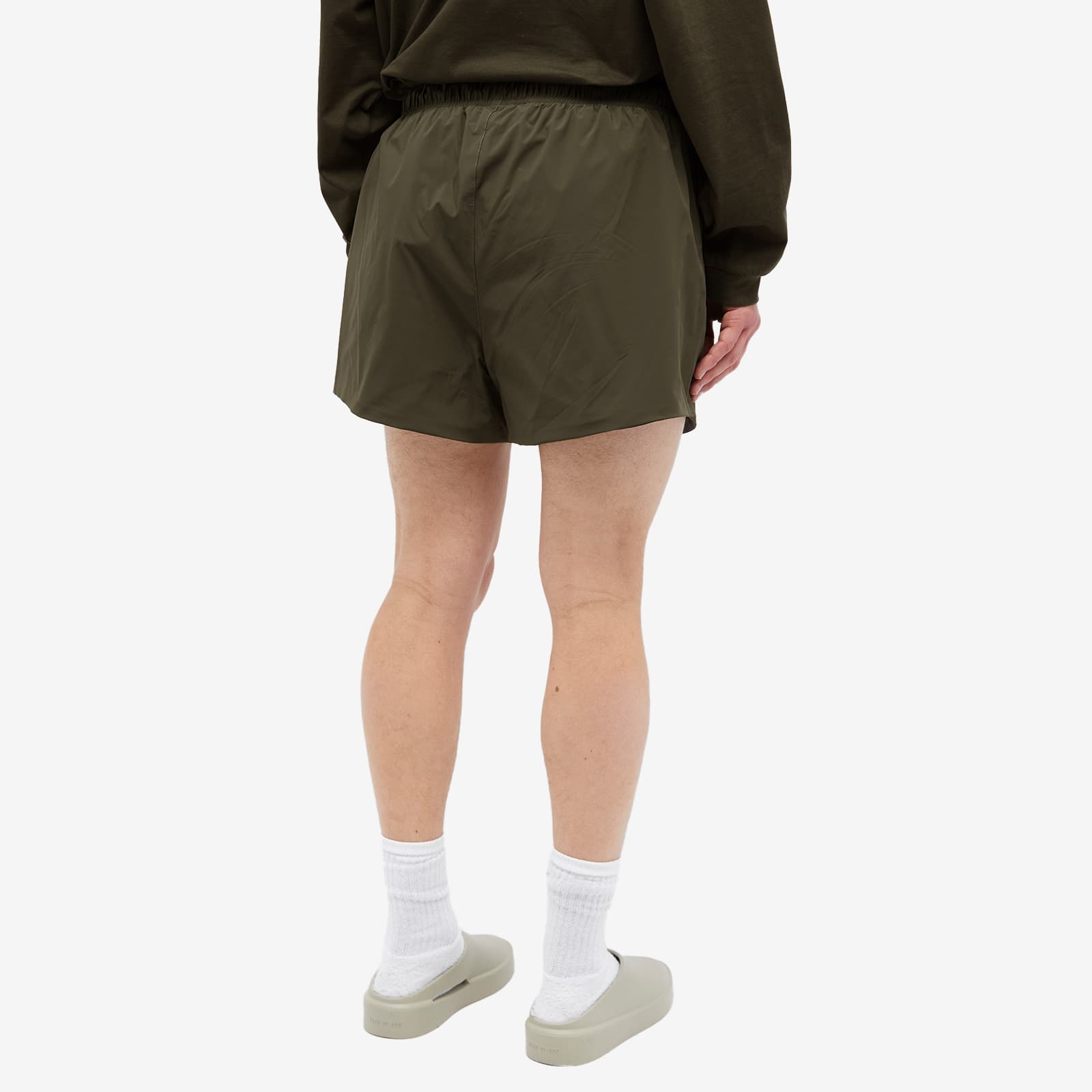 Fear of God ESSENTIALS Spring Nylon Running Shorts - Ink