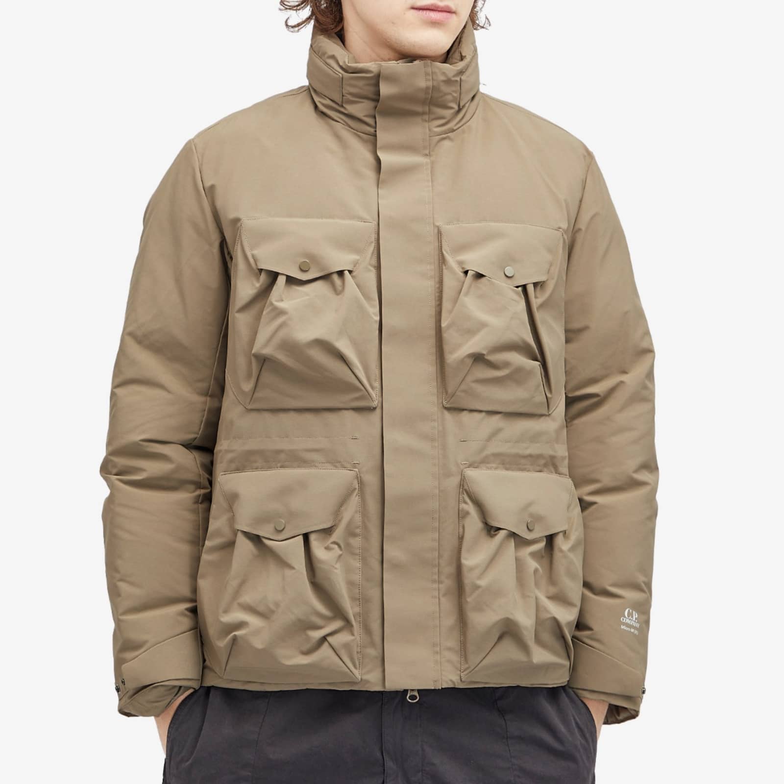 C.P. Company Micro-M Recycled Jacket - Walnut