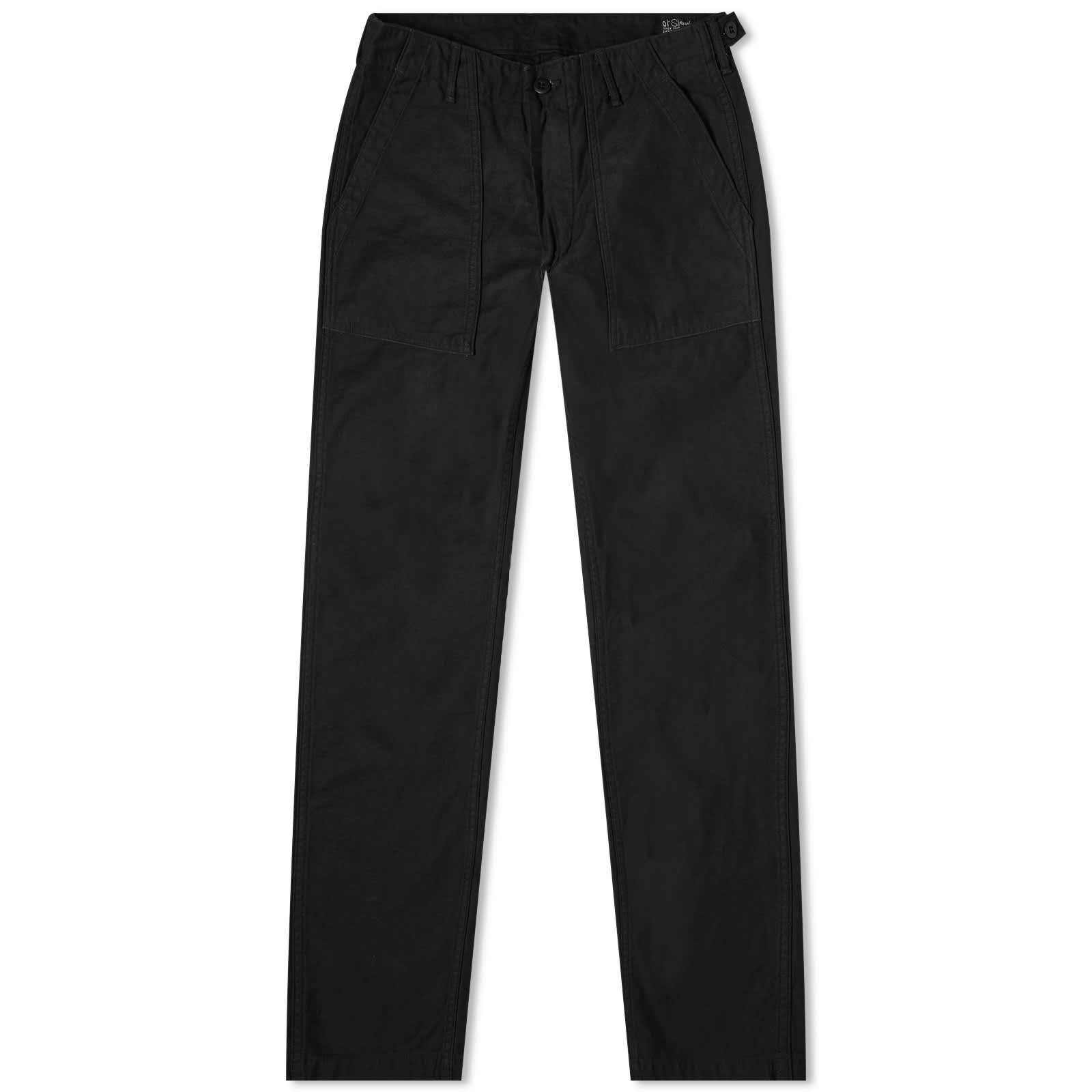 Orslow Slim Fit US Army Fatigue Pant Black END.