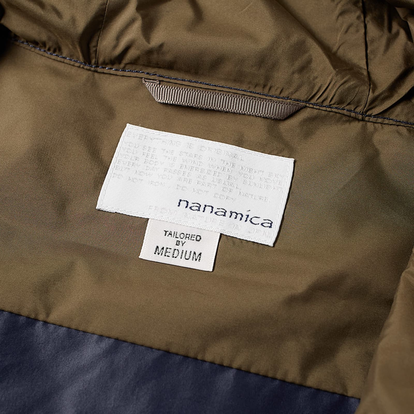 Nanamica Micro Polyester Taffeta Cruiser Jacket
