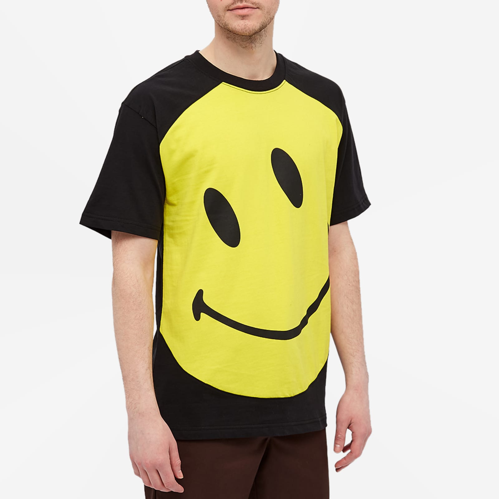 Chinatown Market Big Smiley T-Shirt - Black