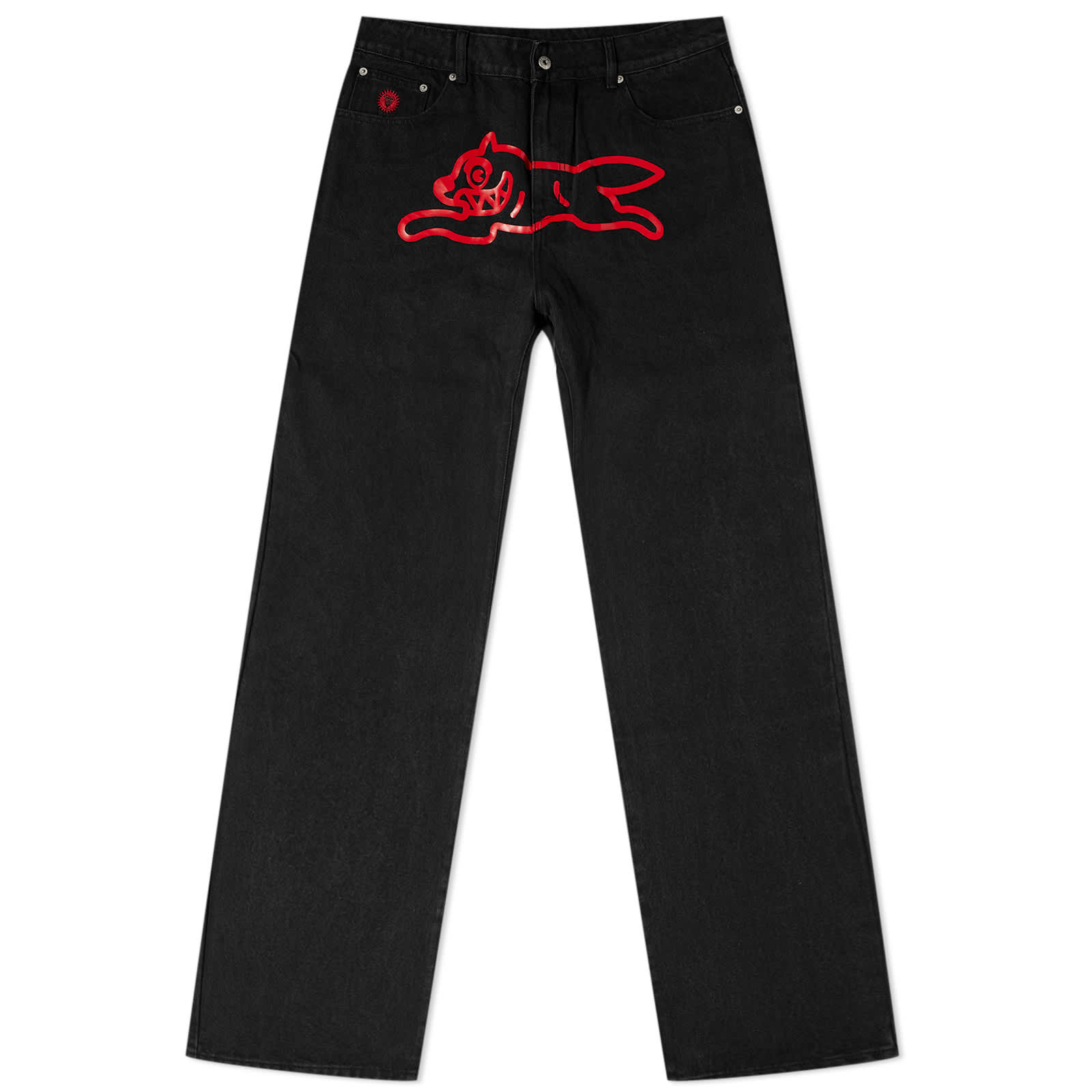 Icecream Running Dog Denim Jeans Black END. (US)