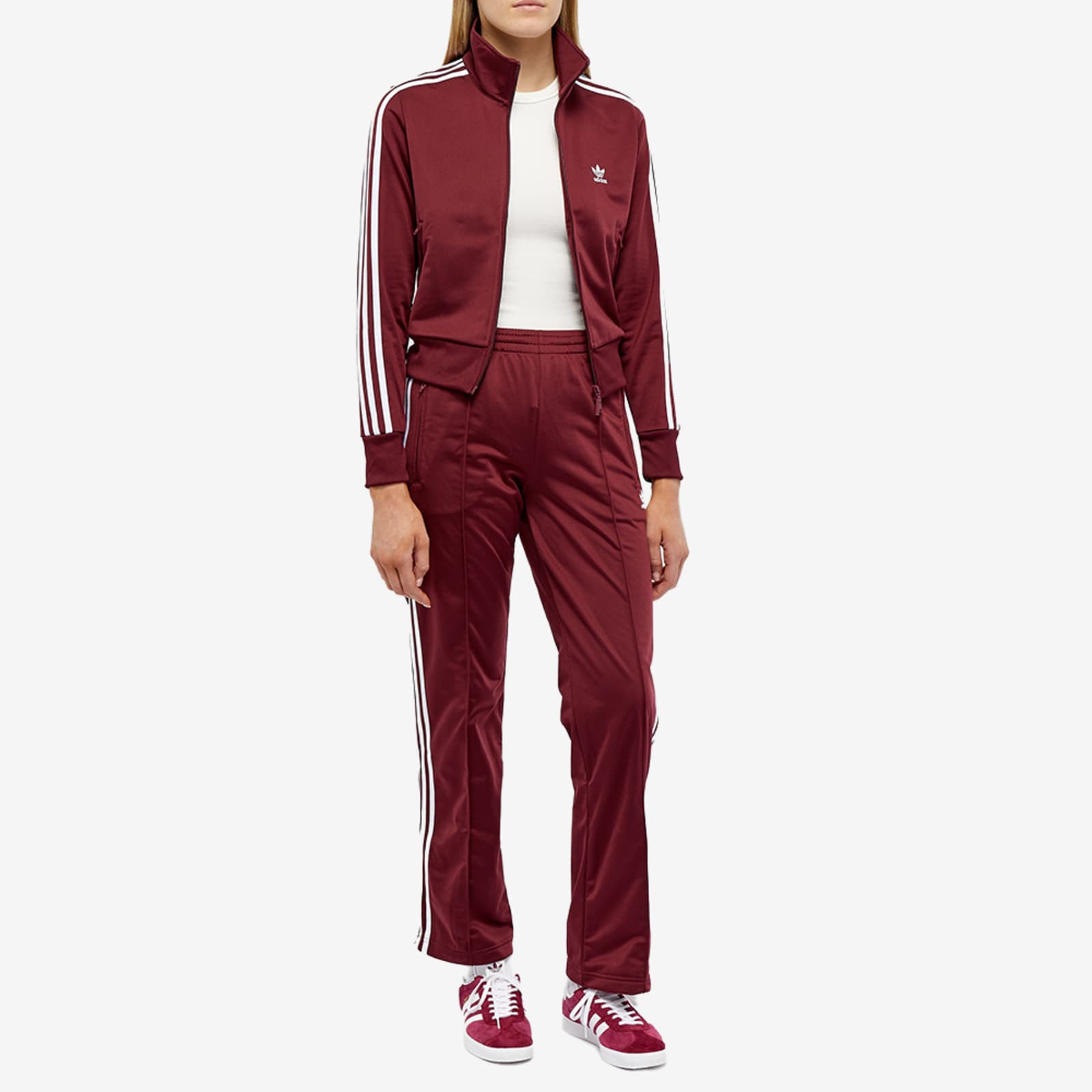 Adidas Firebird Track Pant Shadow Red END.