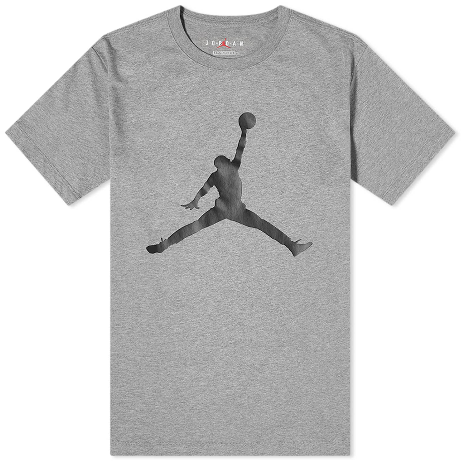 Air Jordan Jumpman Chest TShirt Carbon Heather & Black END. (US)
