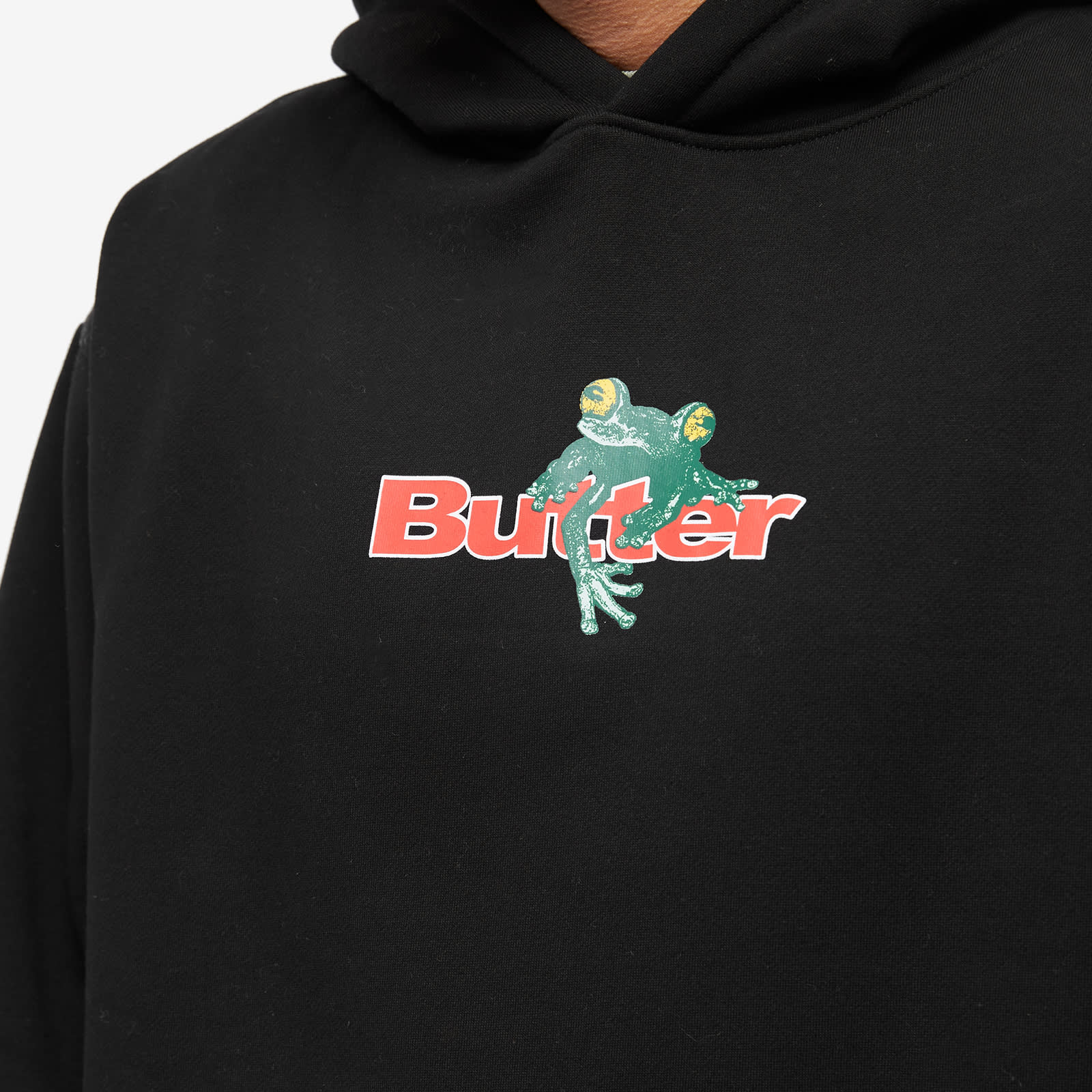 Butter Goods Tree Frog Hoody Black END.