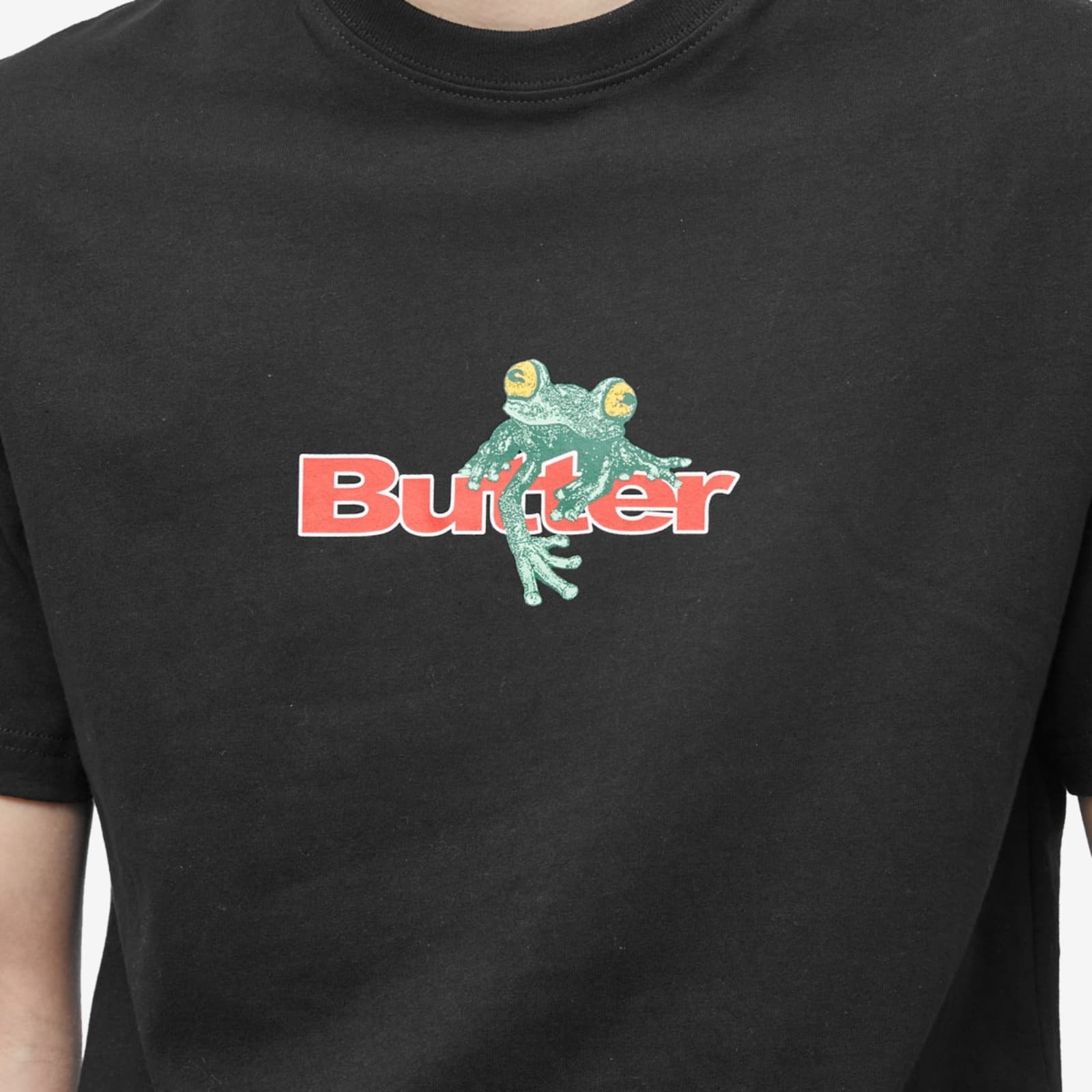 Butter Goods Tree Frog Logo TShirt Black END. (TW)