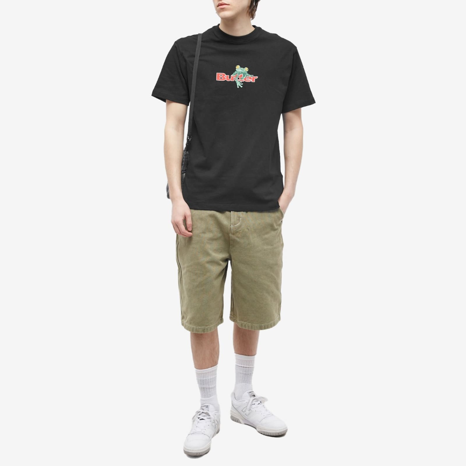 Butter Goods Tree Frog Logo TShirt Black END. (GB)