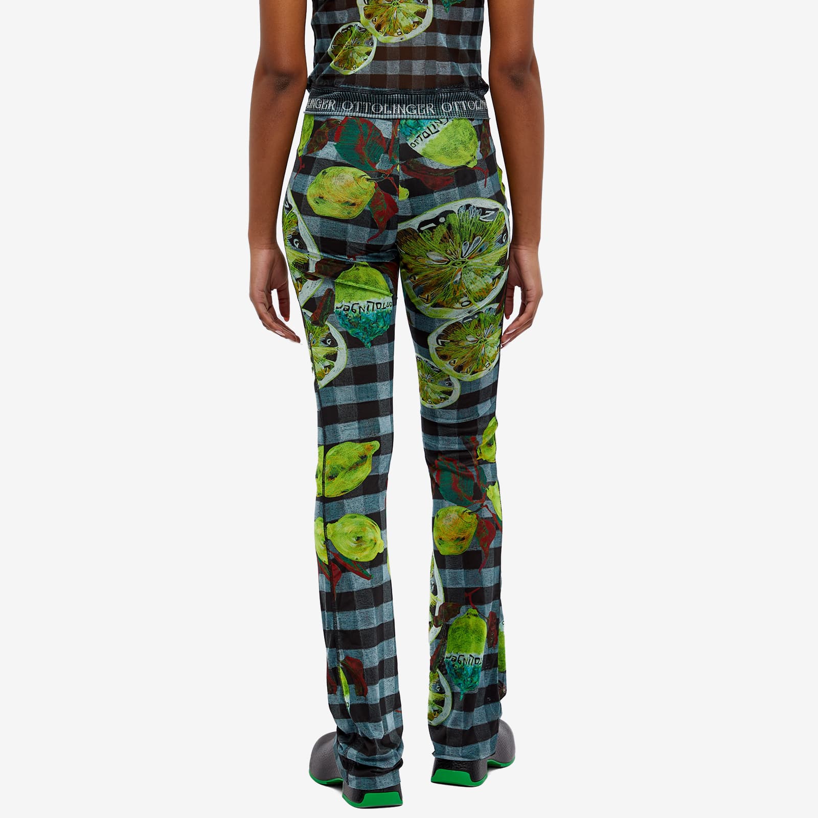 Ottolinger Mesh Pant Lemon Print END. (CN)