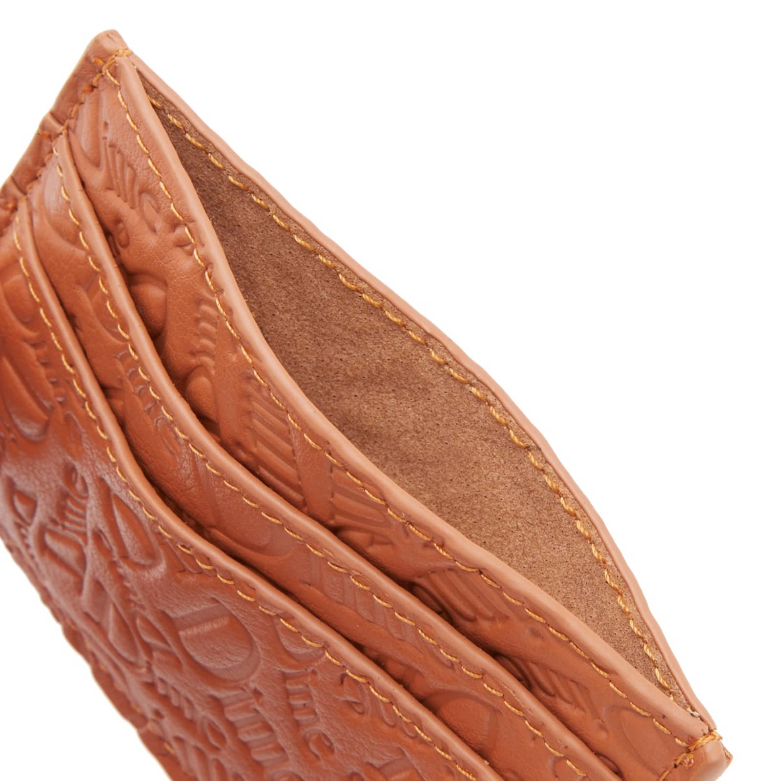 Dime Haha Leather Cardholder Almond END.