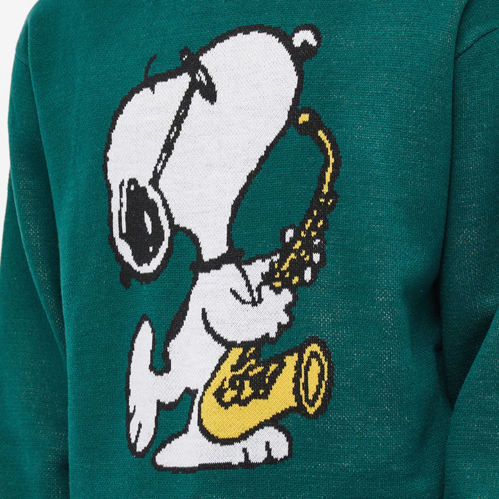 Butter Goods x Peanuts Jazz Crew Knit Green END. (US)