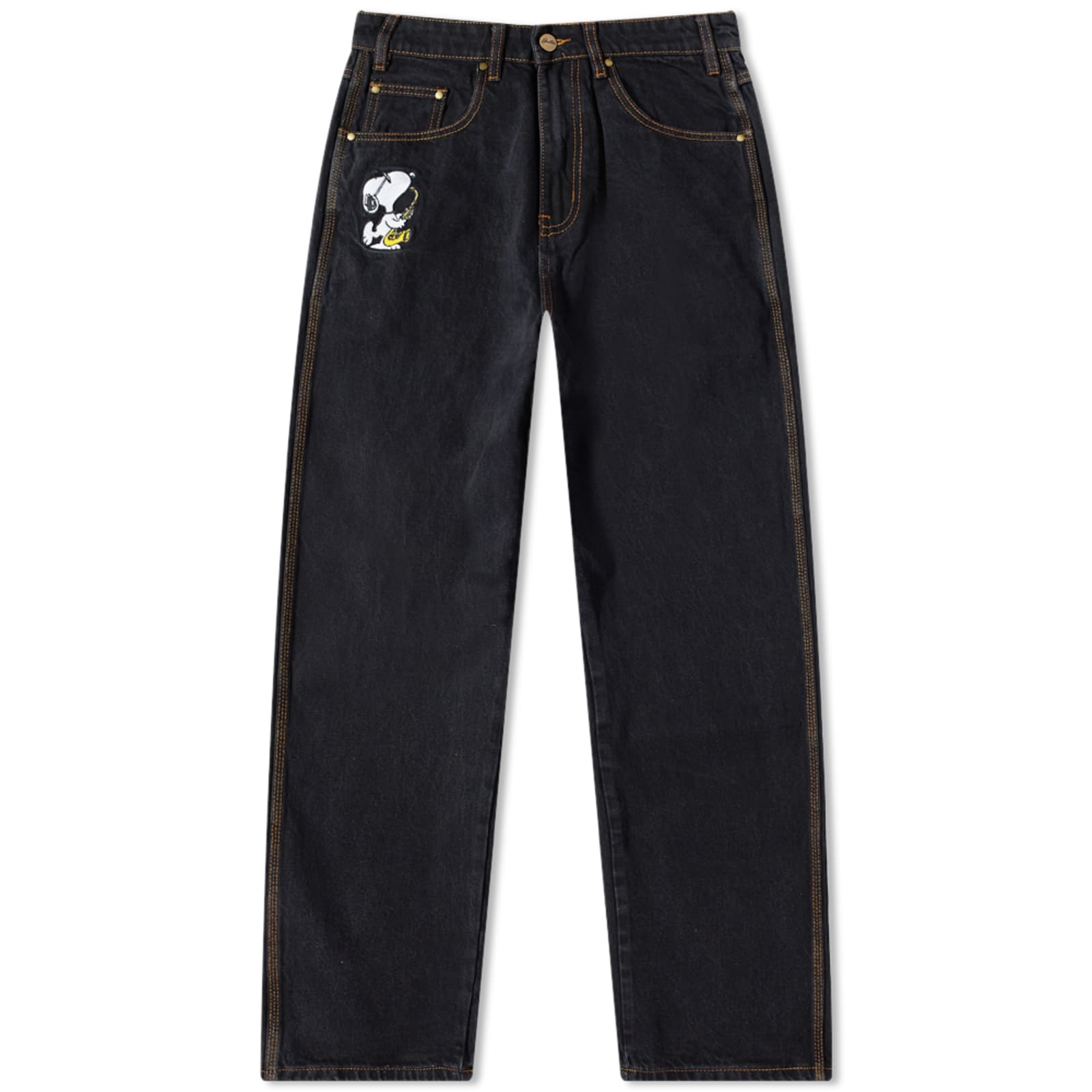 Butter Goods x Peanuts Jazz Denim Jean Black END. (NL)