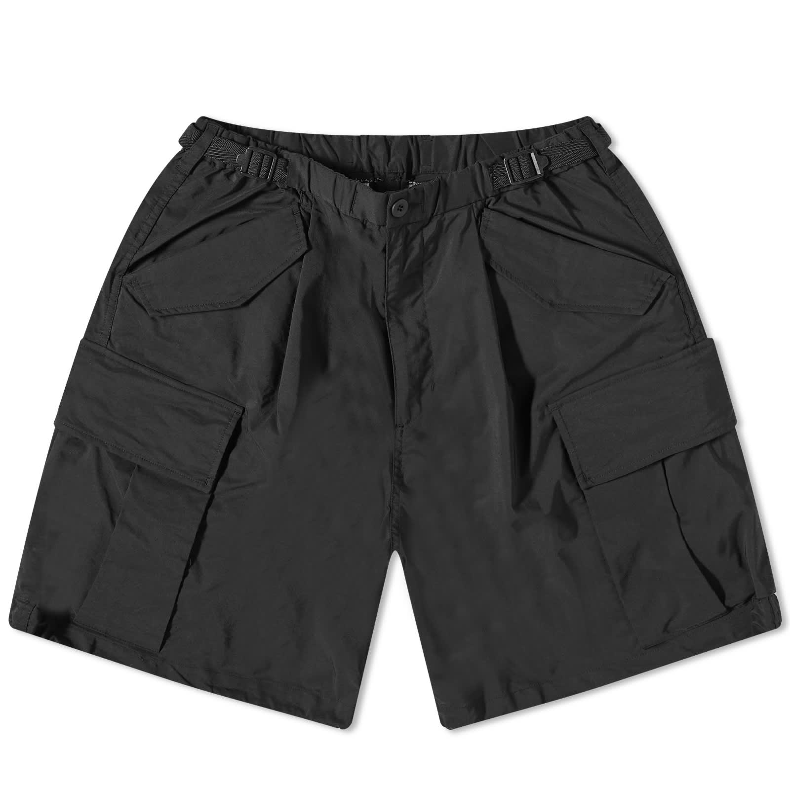 F/CE. Solotex Tech Cargo Shorts Black END.