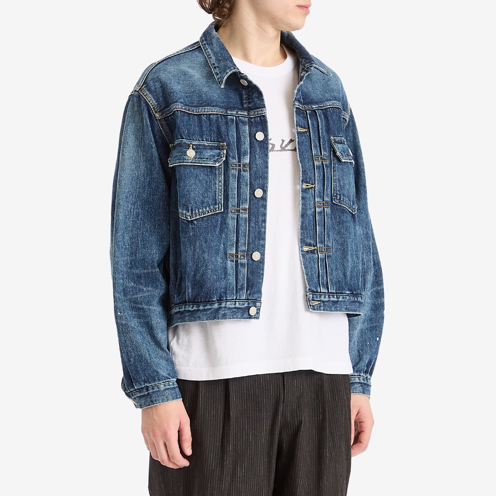 Visvim SS 101X Damaged 1010 Denim Jacket