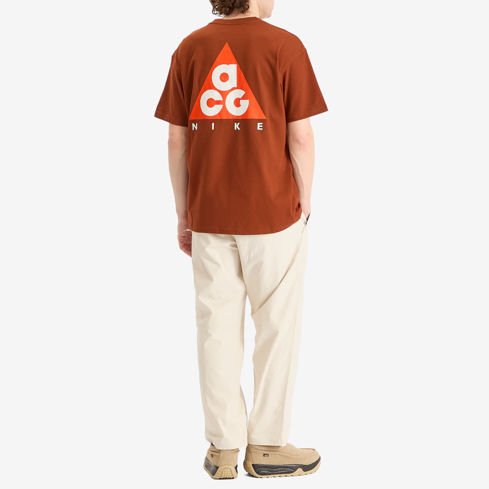 Nike ACG Dri-Fit T-Shirt - Cinnamon, & Picante Red