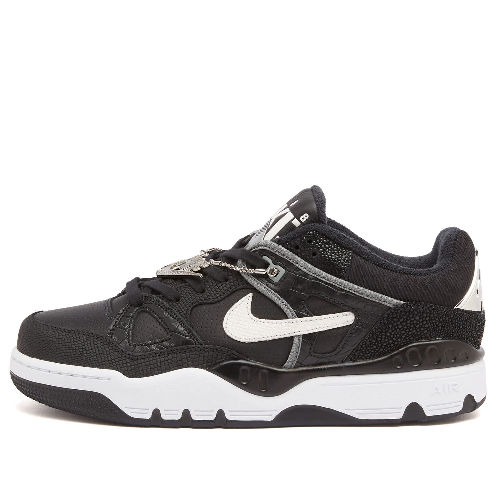 Nike x Nigo Air Force 3 Low Sneaker - Black, Grey & Platinum
