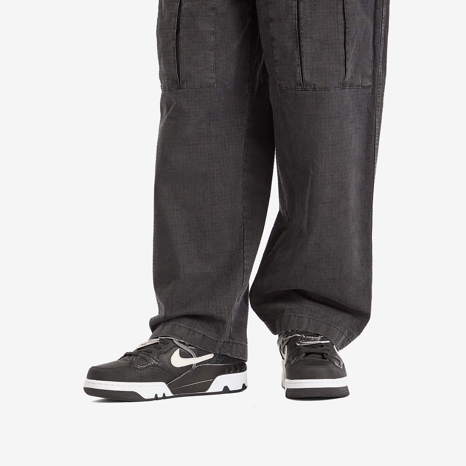 Nike x Nigo Air Force 3 Low Sneaker - Black, Grey & Platinum