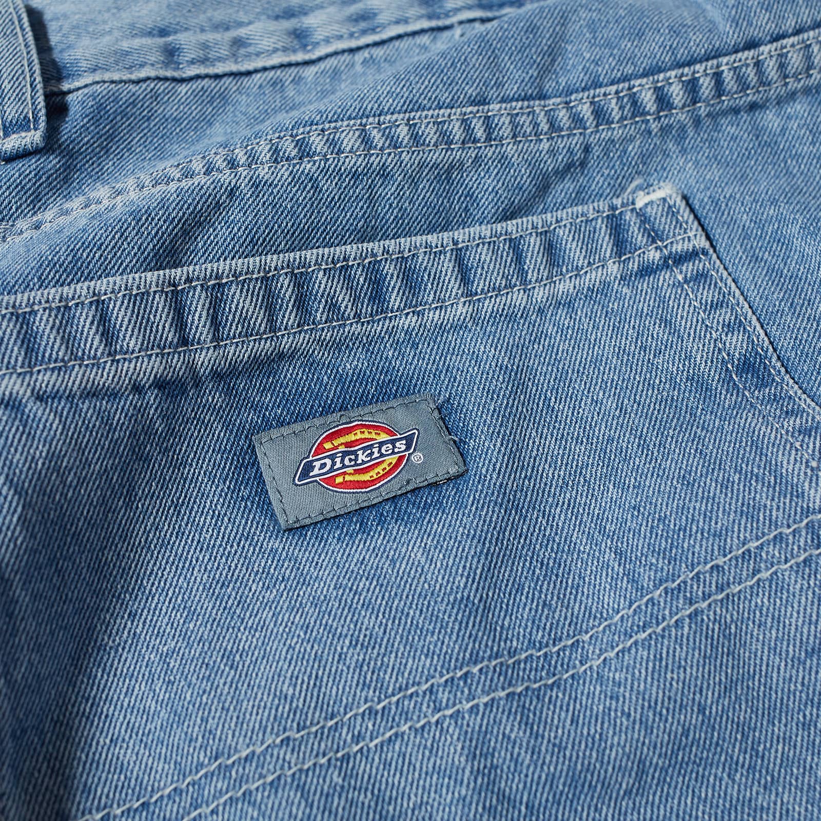 Dickies Double Knee Denim Pant Light Wash END.