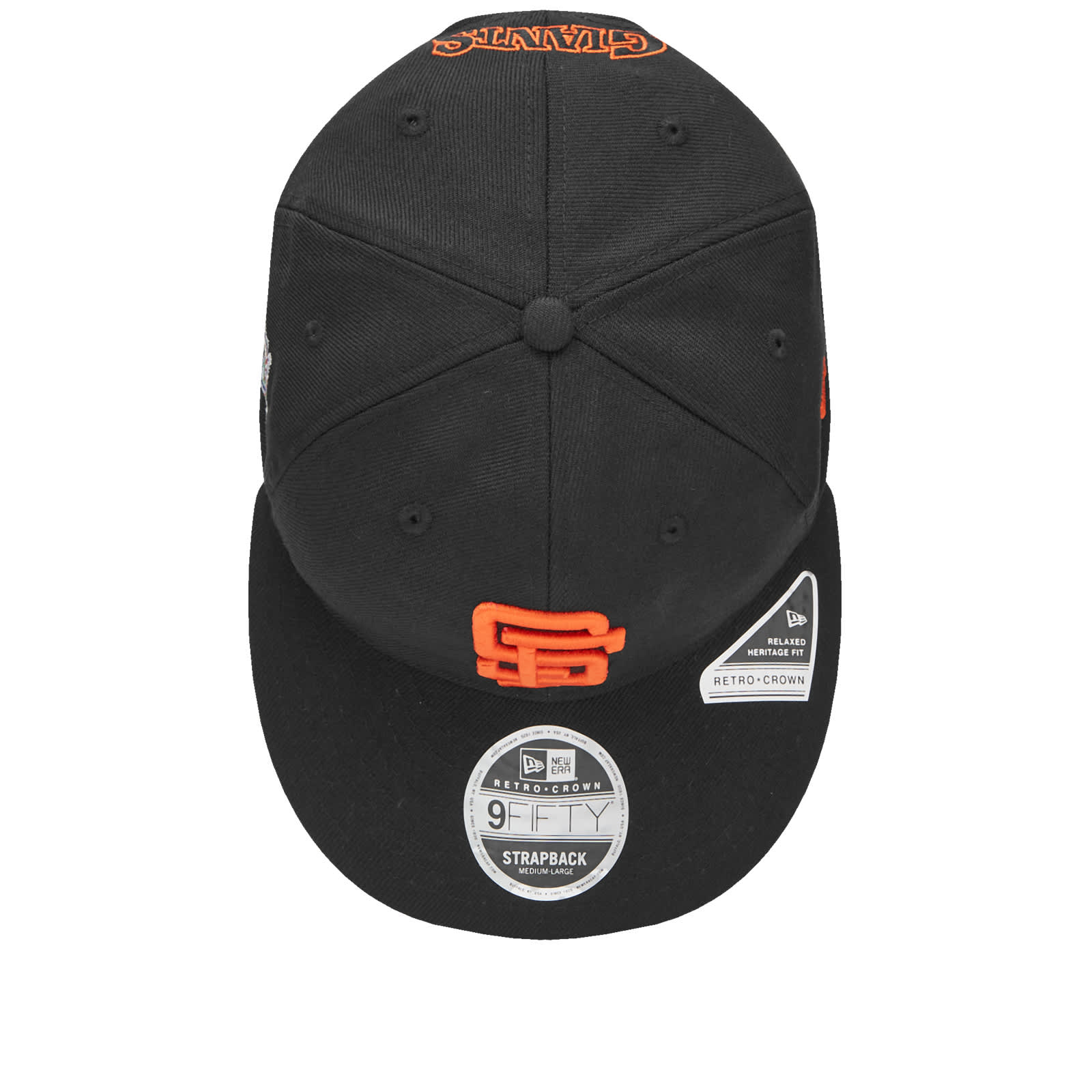 New Era San Francisco Giants 9Fifty Adjustable Cap - Black