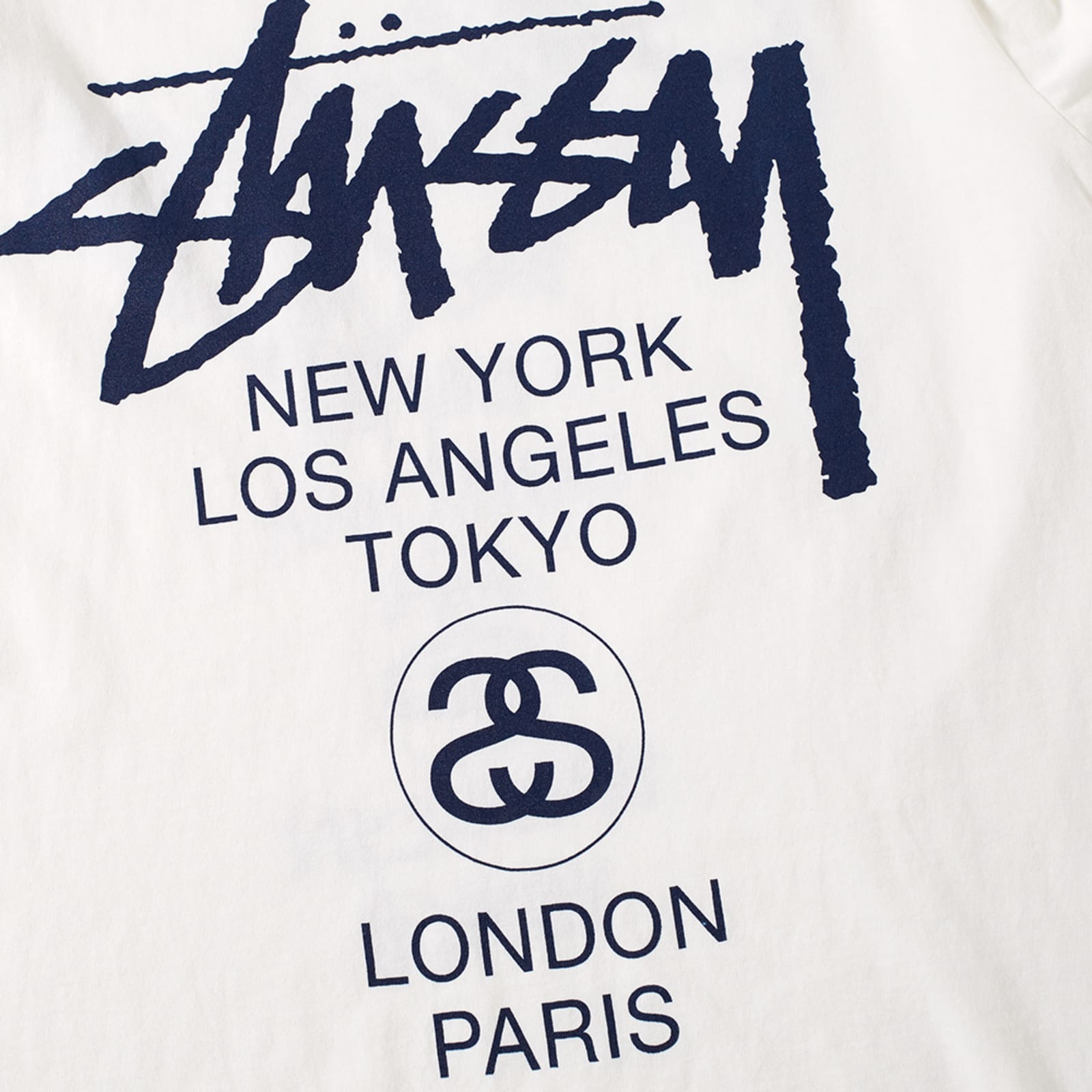 Stussy World Tour Tee Natural | END.