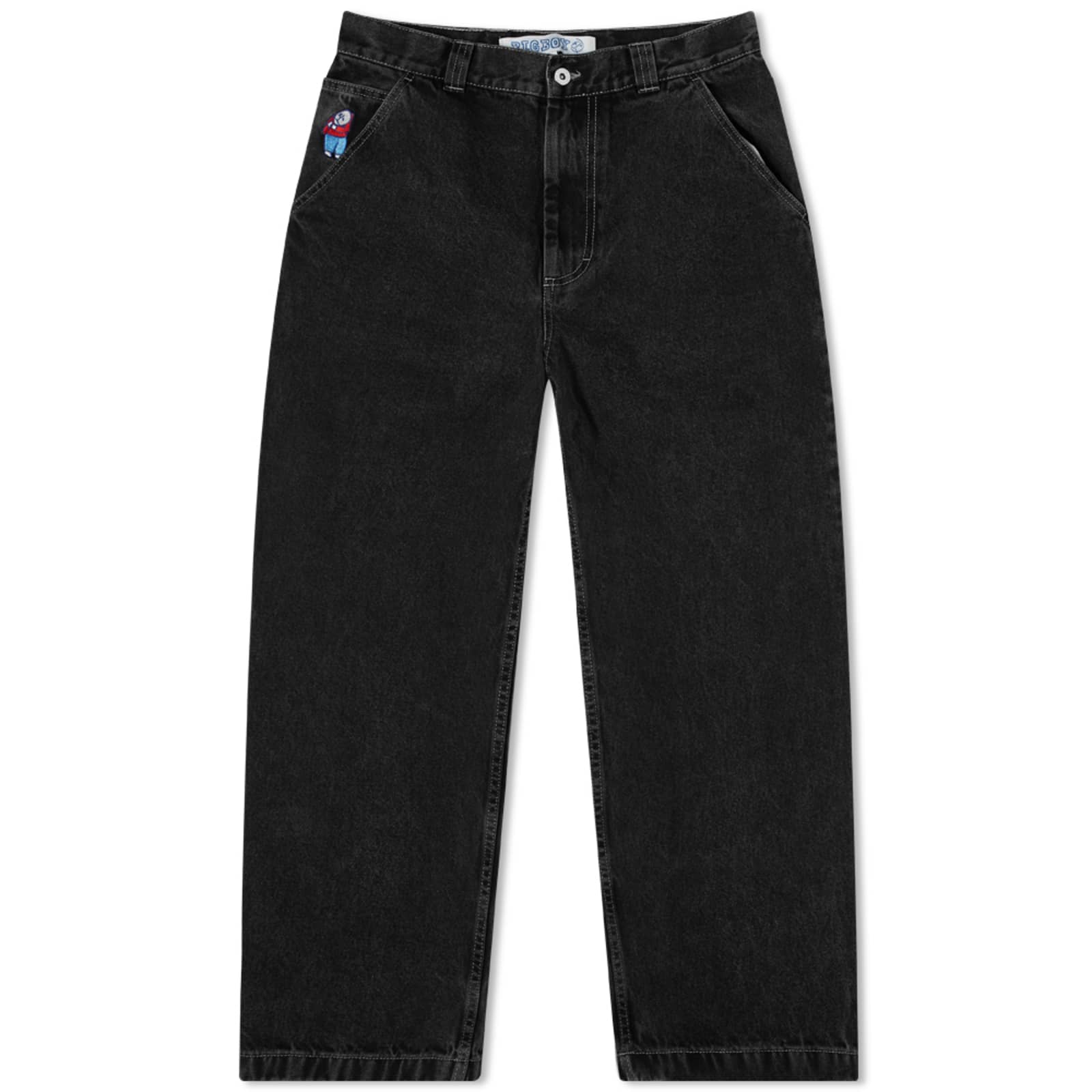 Polar Skate Co Big Boy Work Pant Washed Black END.