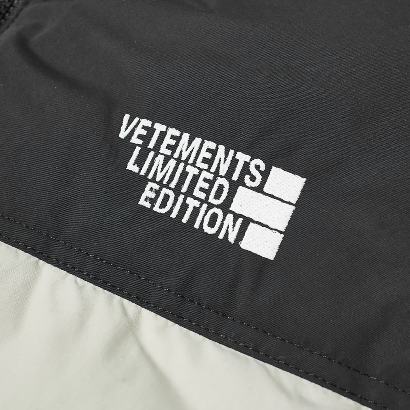 VETEMENTS Puffed Jacket Grey & Black END. (HK)