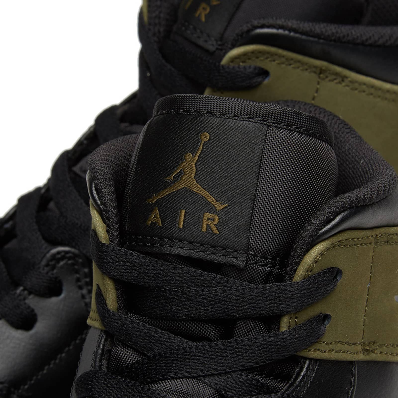 air jordan 1 retro mid olive canvas