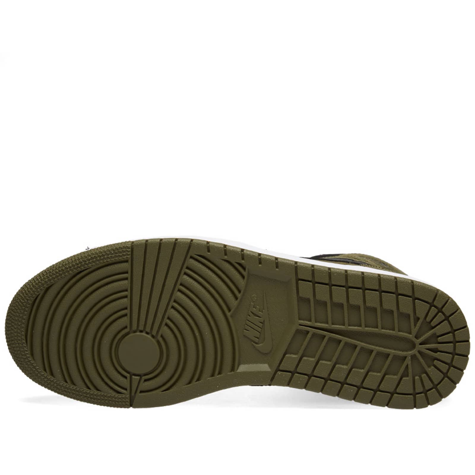 jordan 1 mid black olive canvas