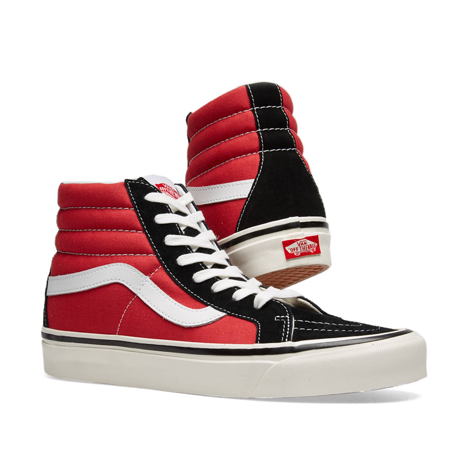 Vans SK8-Hi DX - OG Black & OG Red