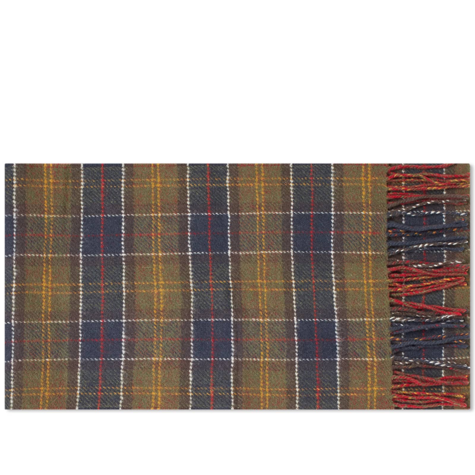 Barbour Reversible Tartan Scarf - Classic & Cardinal