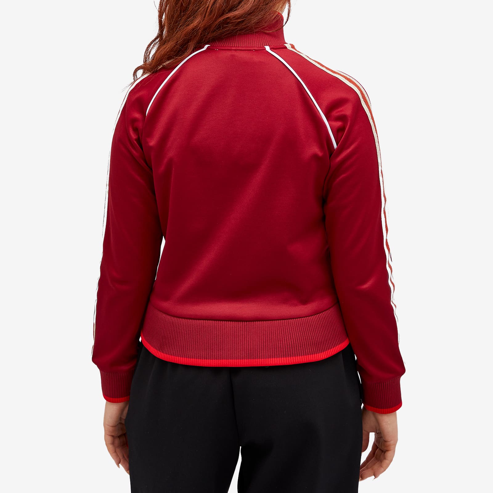 Wales Bonner Shine Track Top - Burgundy